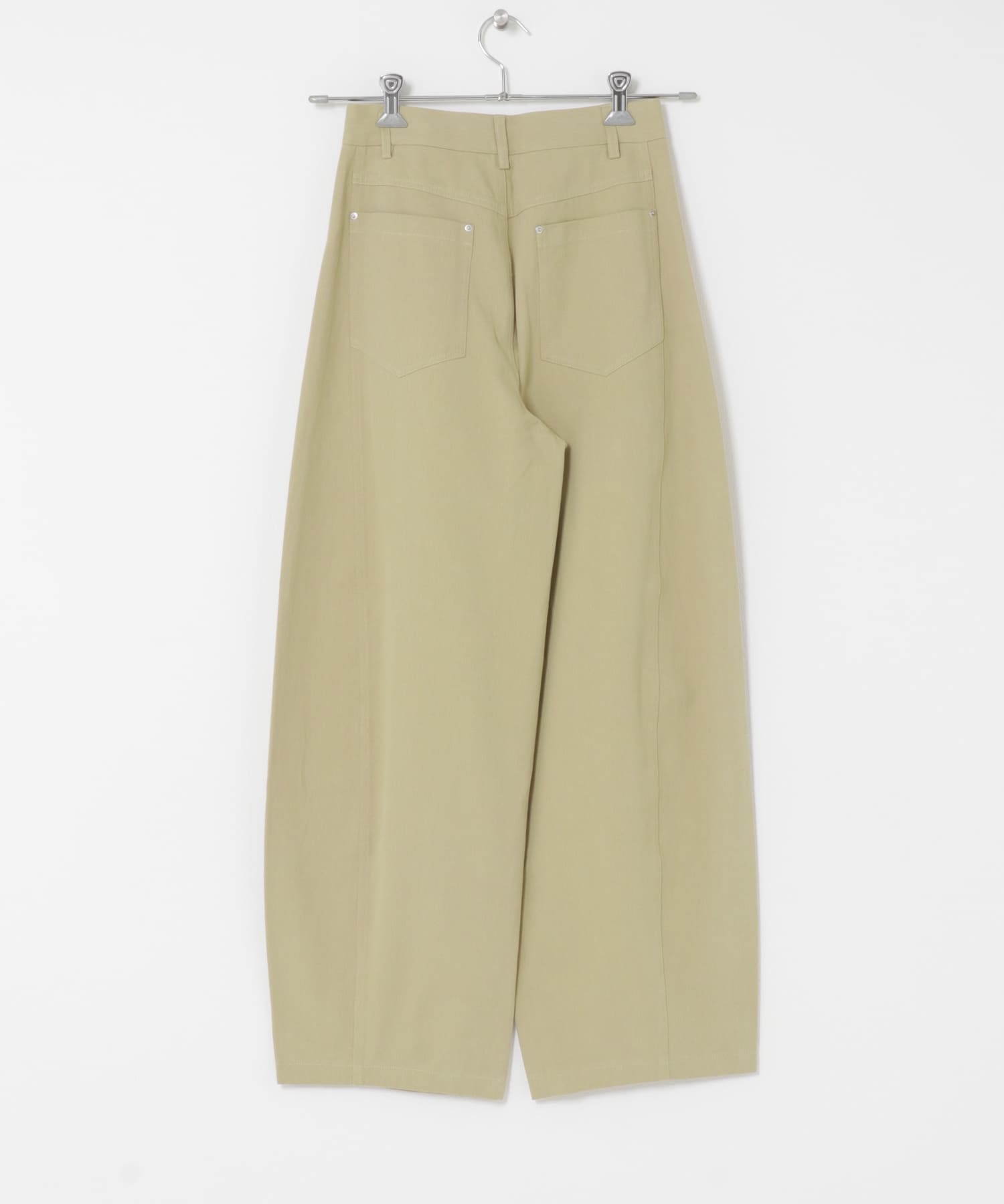 バレルレッグチノパンツ Y.BEIGE S