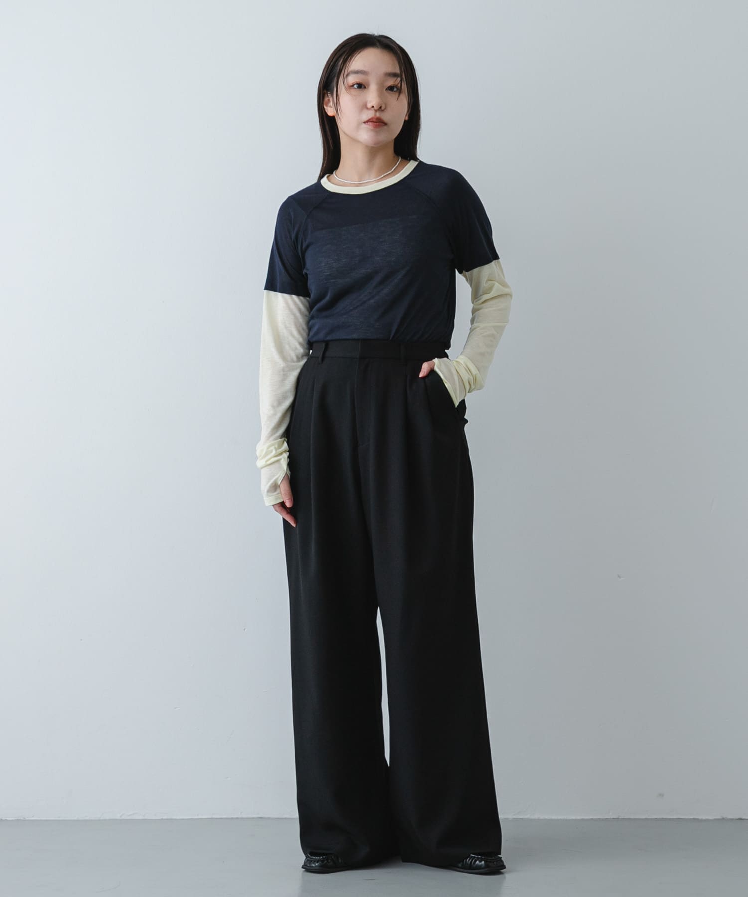 身長：158cm サイズ：M