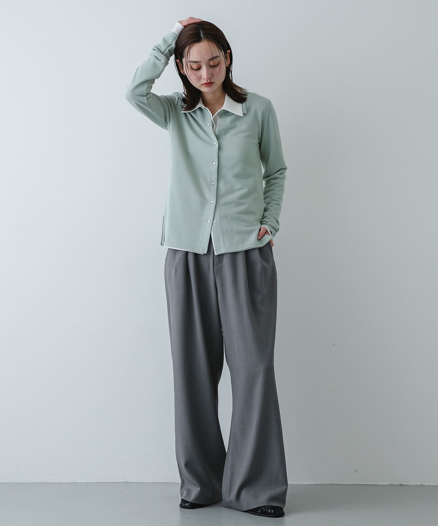 身長：169cm サイズ：L