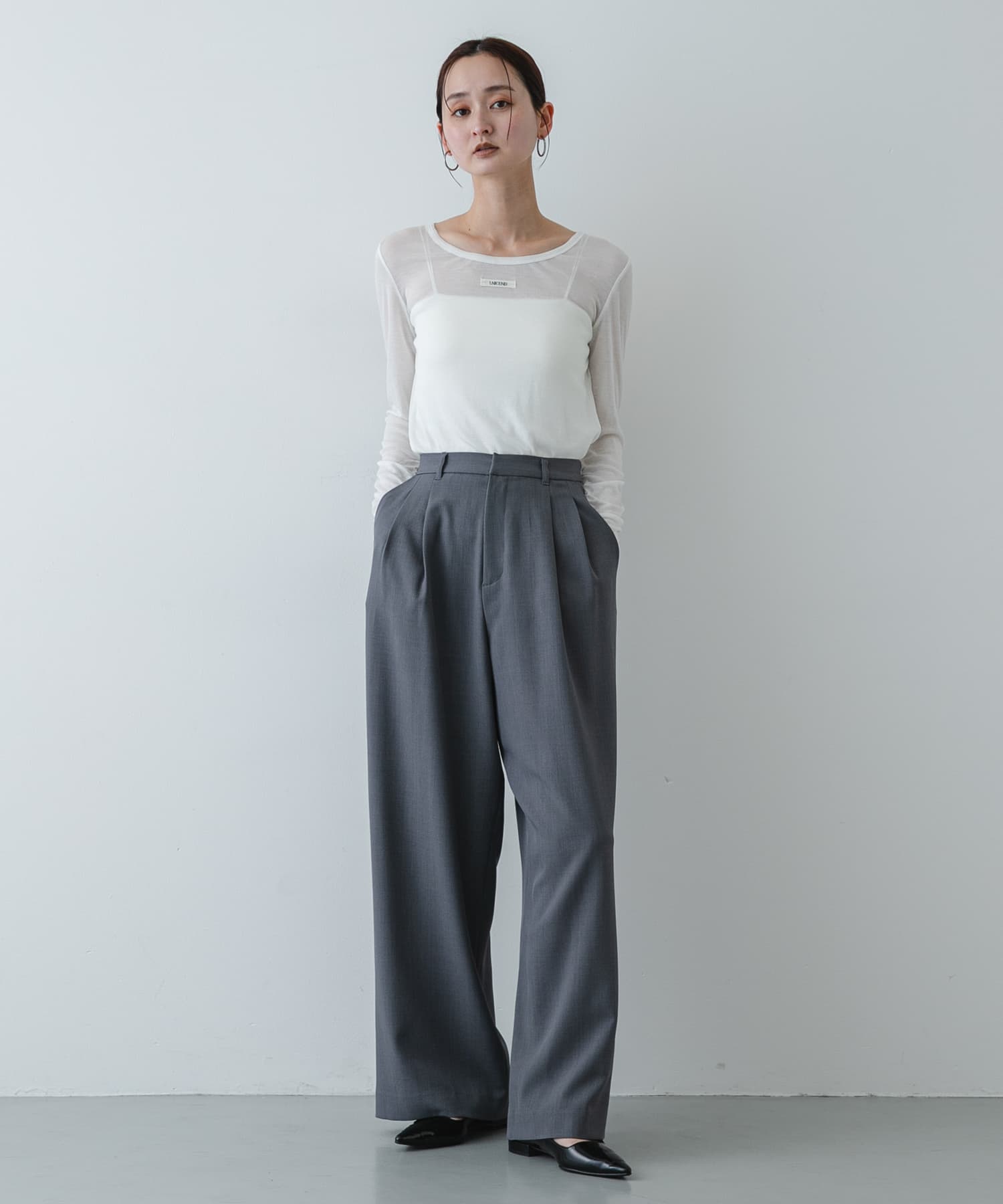 身長：169cm サイズ：L