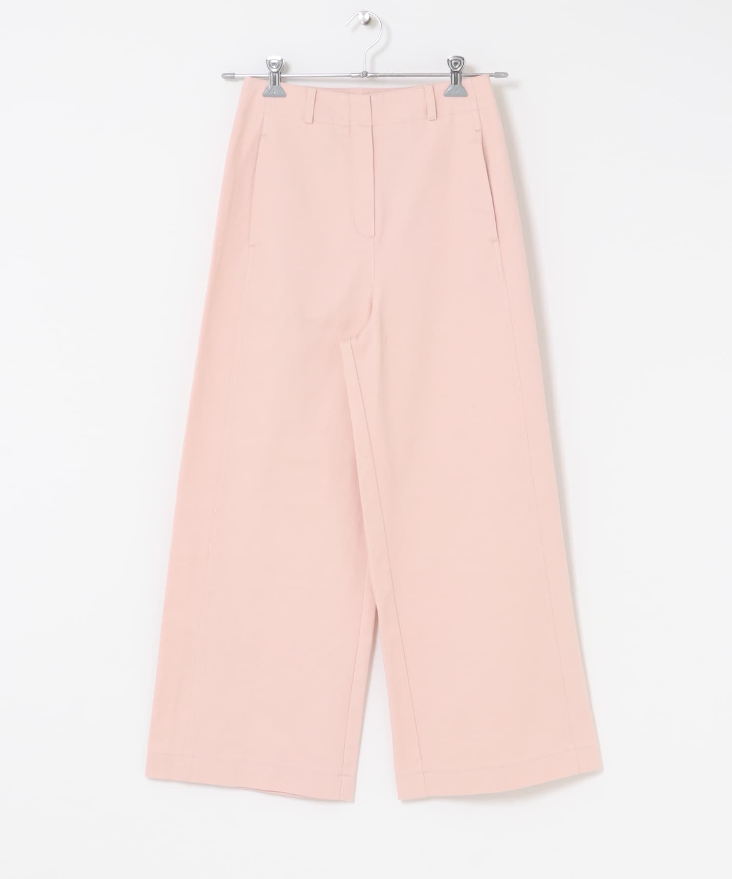 カラーワイドパンツ PINK S