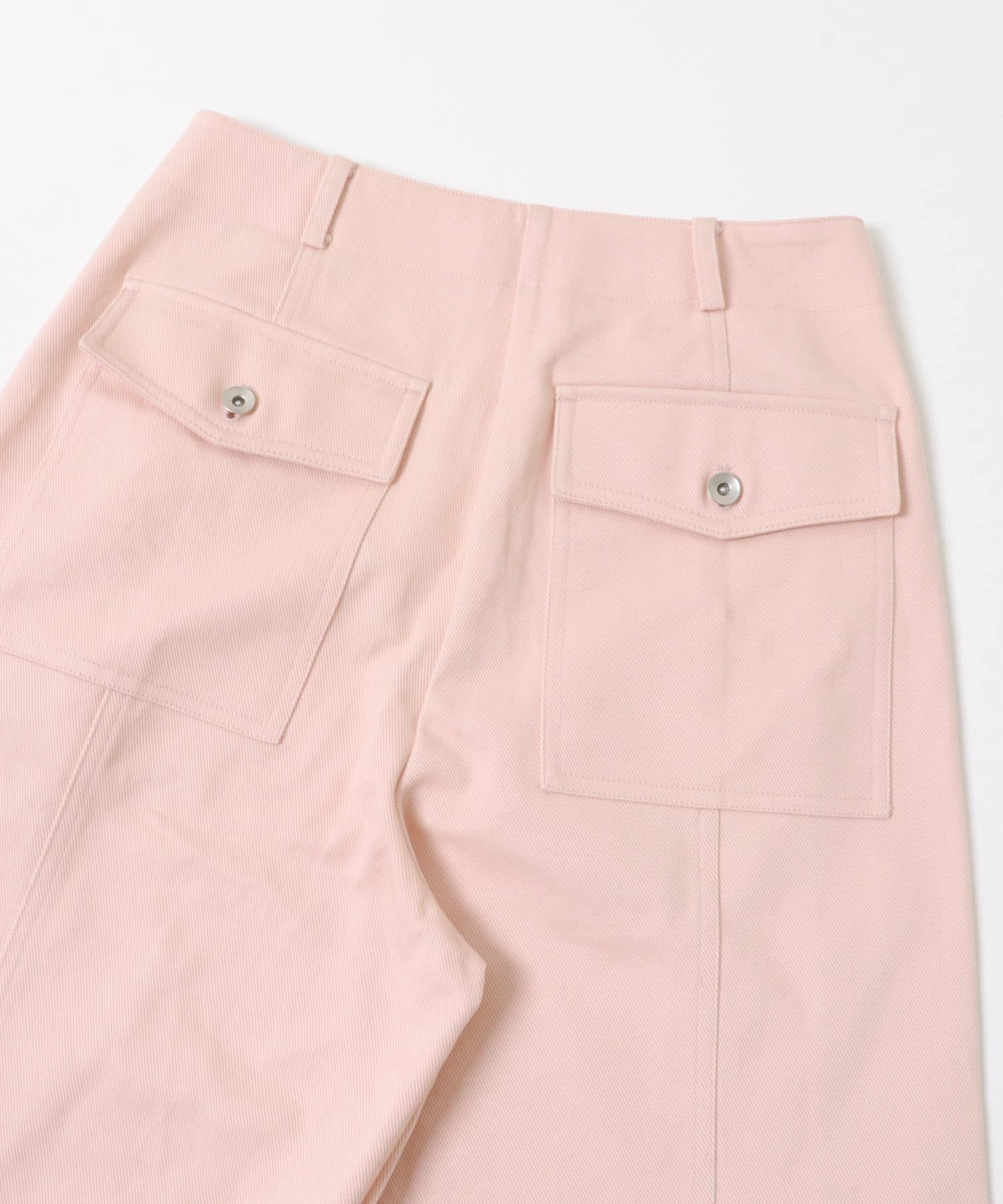 カラーワイドパンツ PINK S
