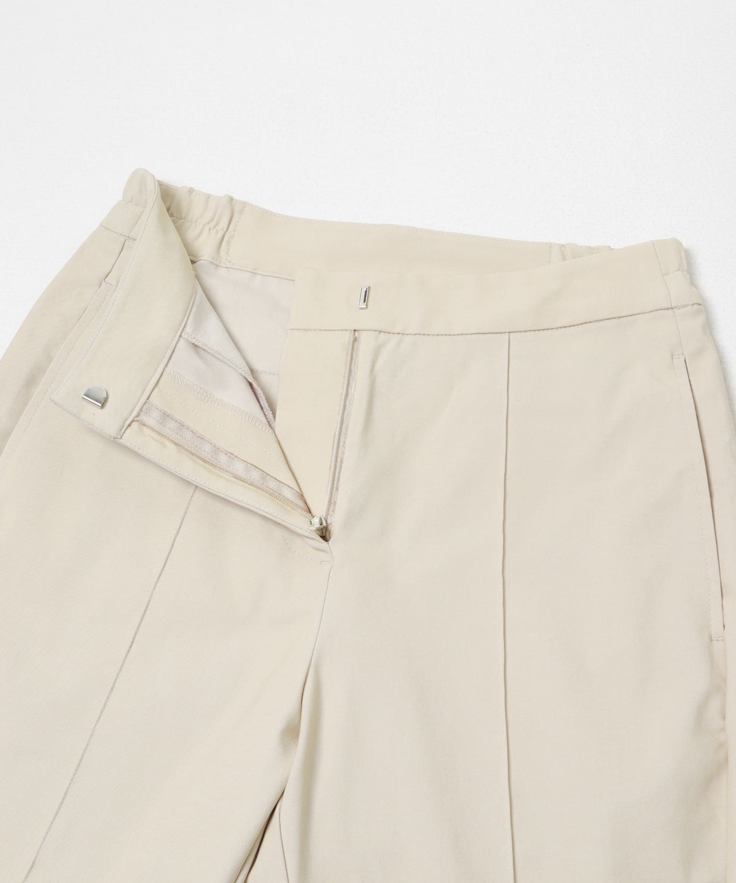 ストレッチフレアパンツ GREIGE S