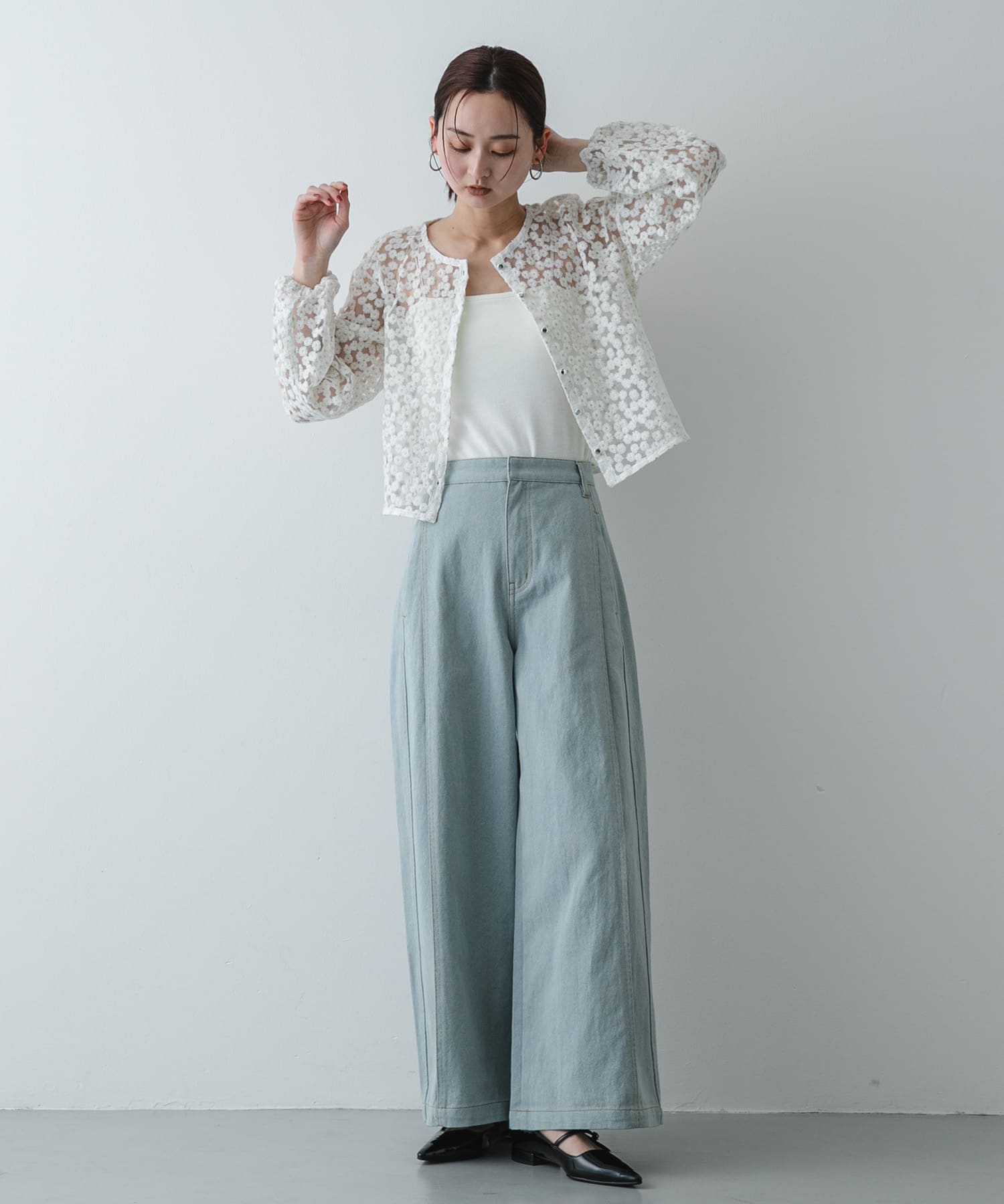 身長：169cm サイズ：M