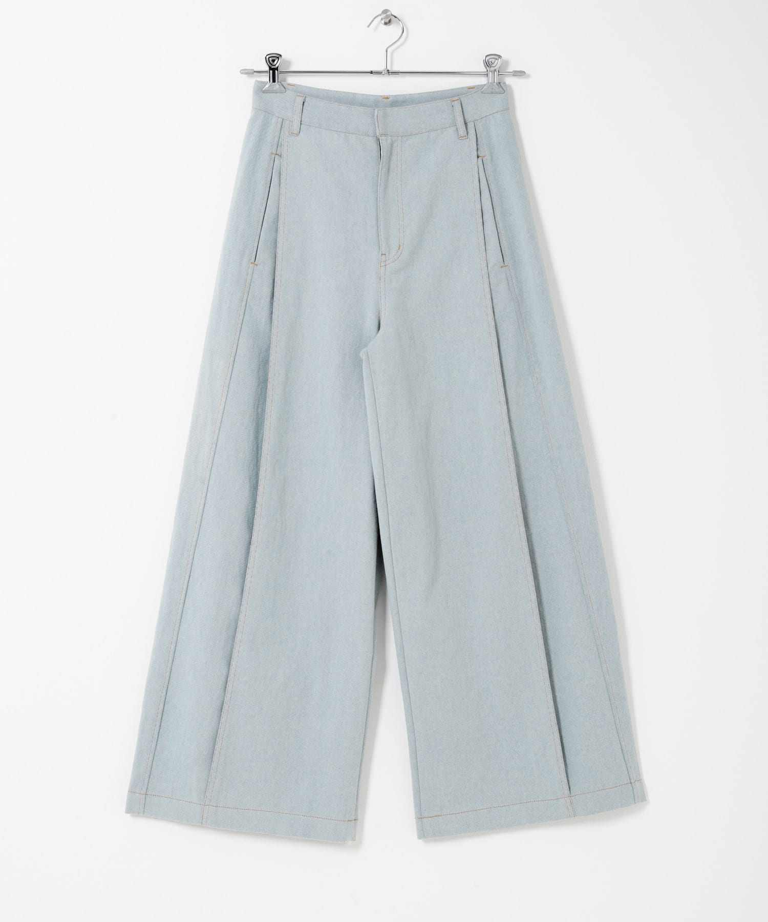 デニムライクスラックス L.INDIGO S