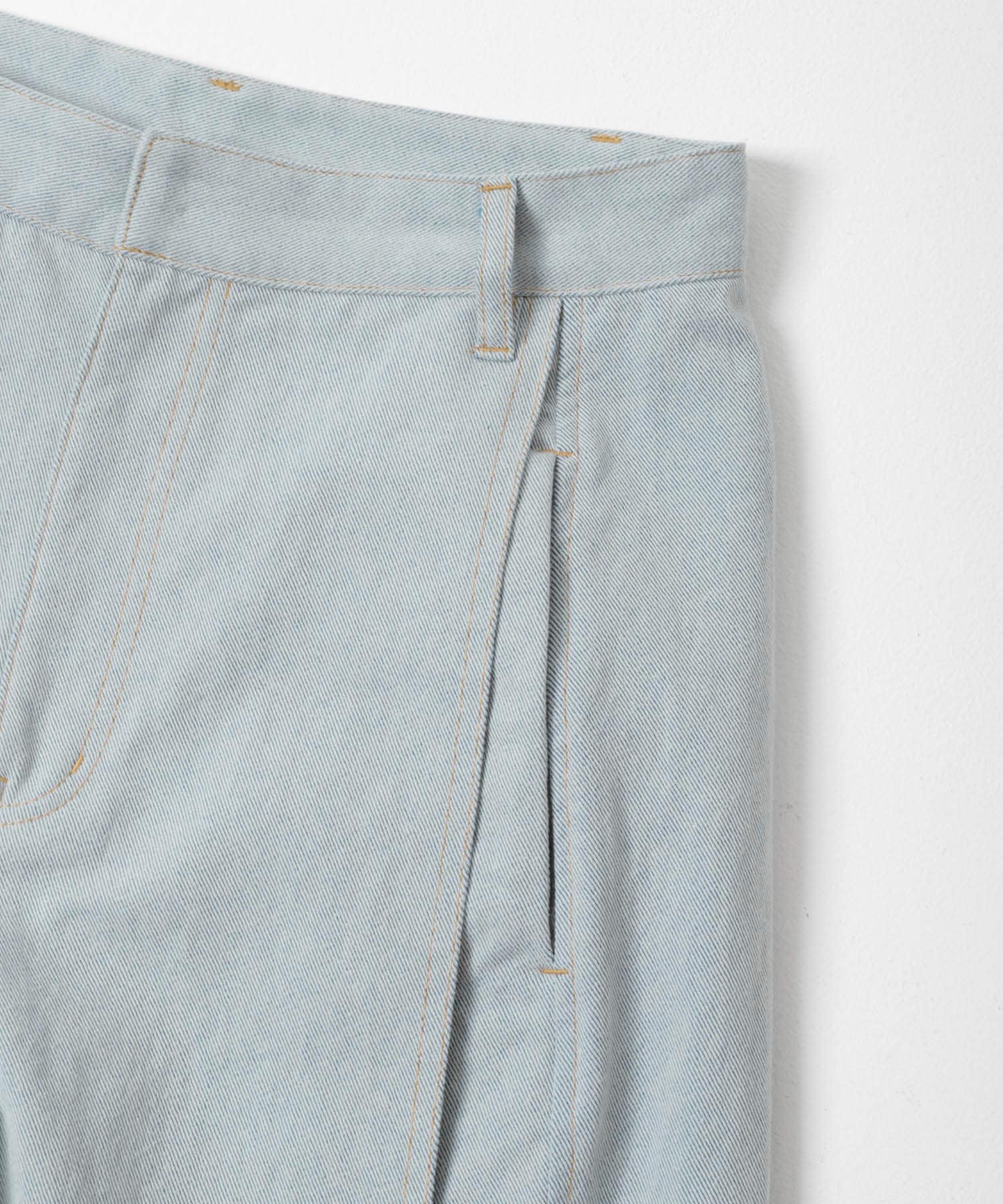 デニムライクスラックス L.INDIGO S