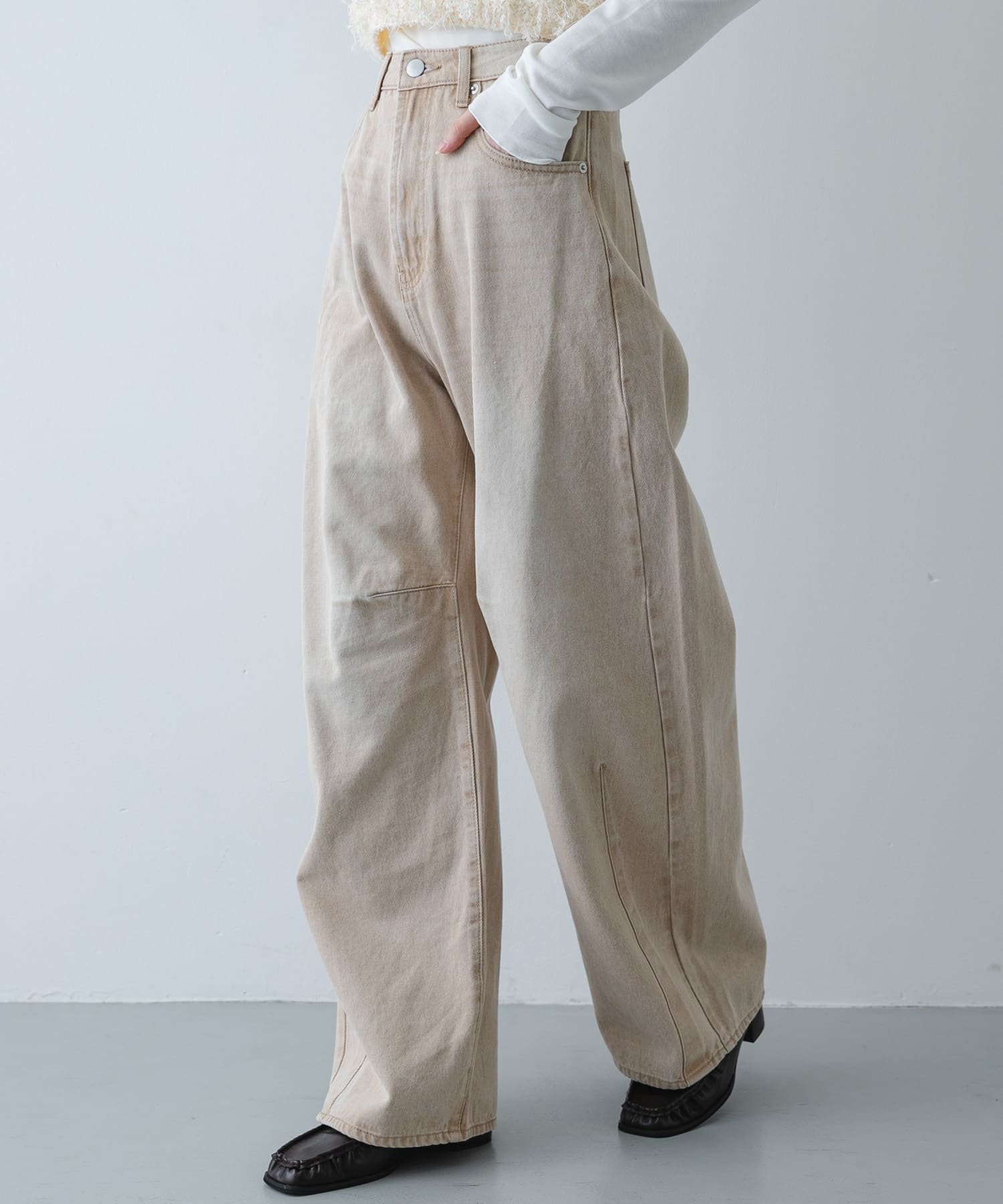 身長：169cm サイズ：L