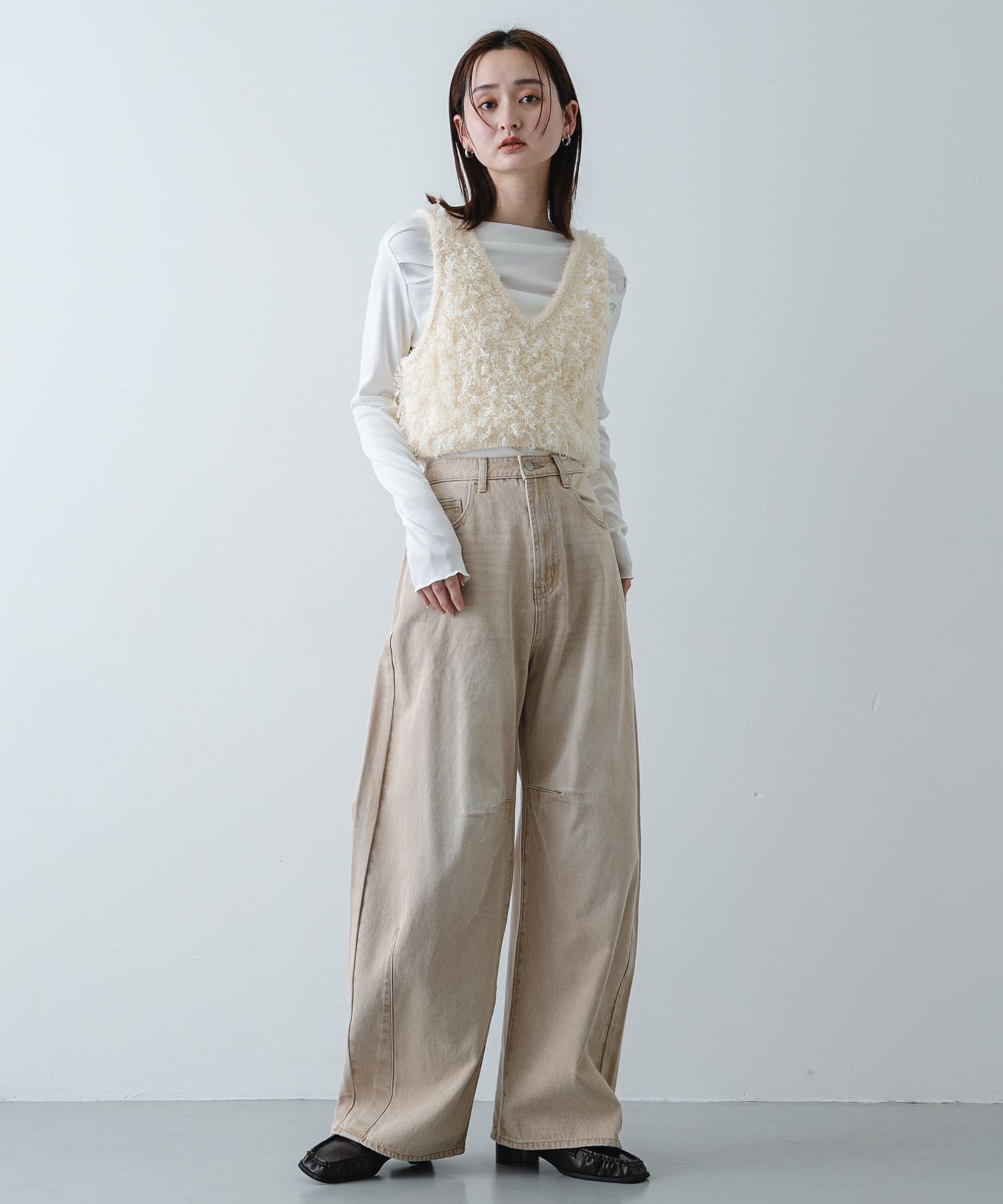 身長：169cm サイズ：L