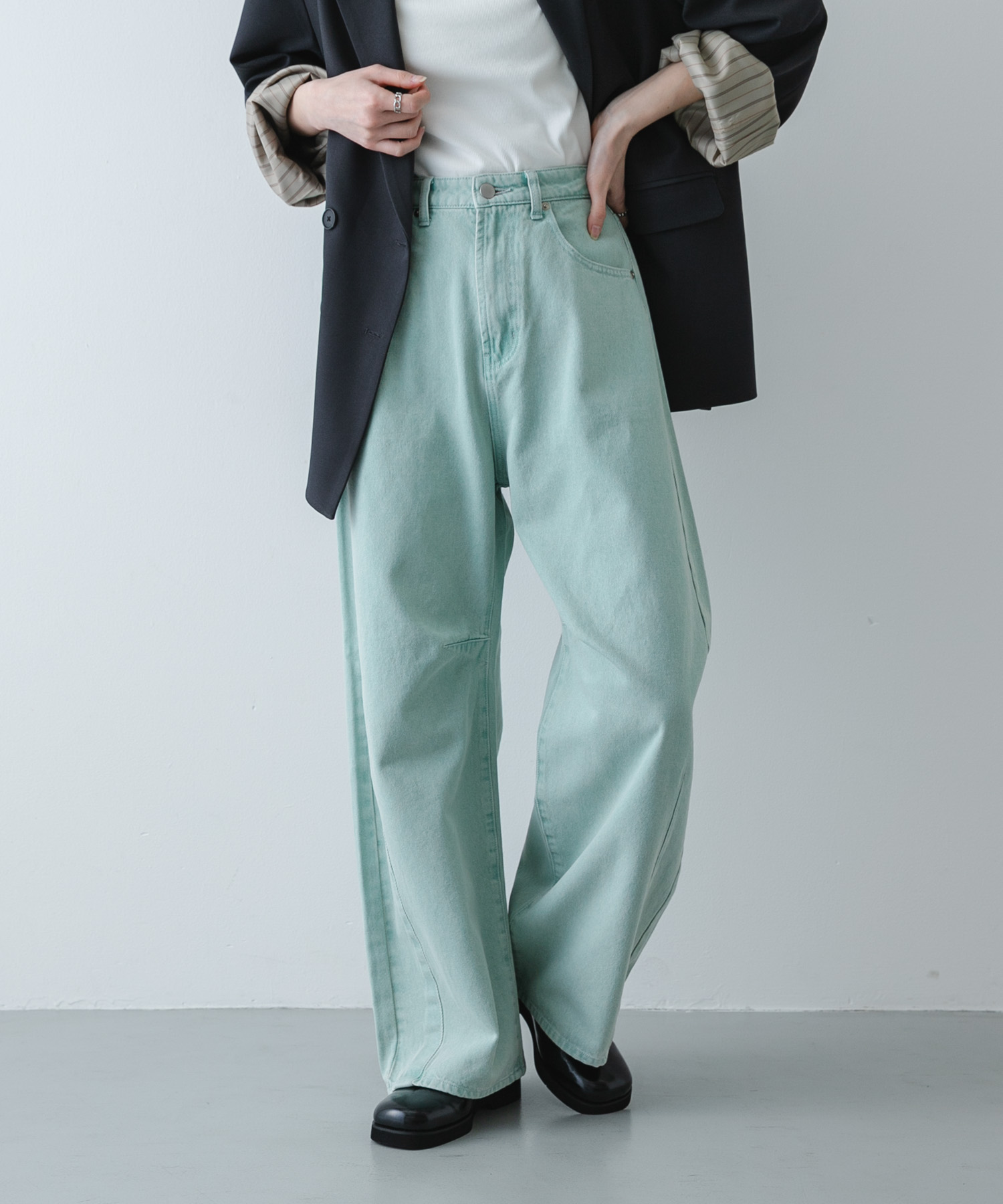 身長：169cm サイズ：L