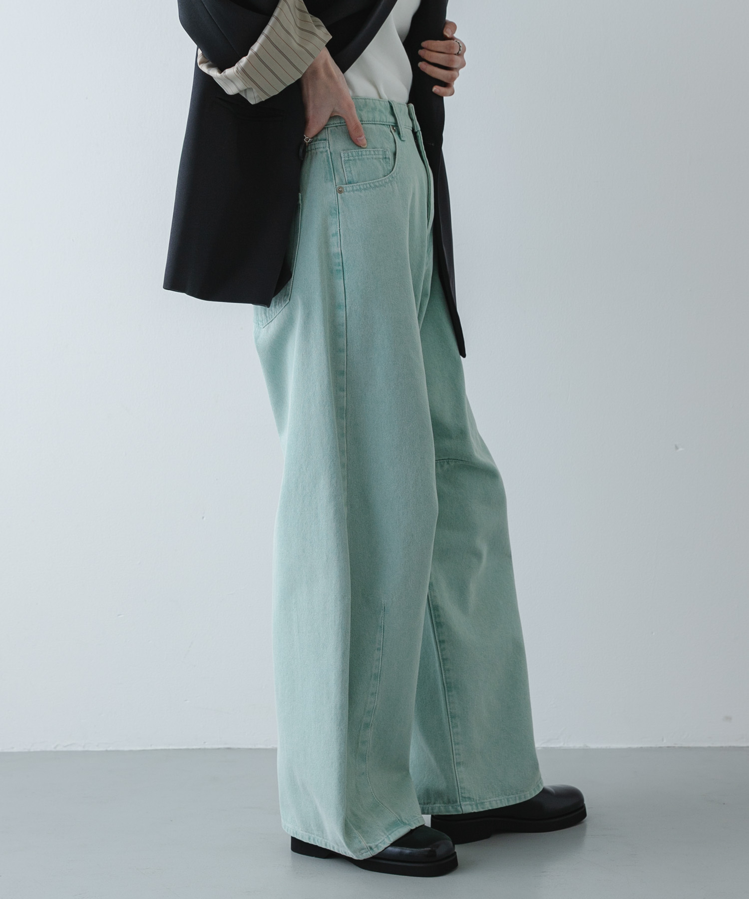 身長：169cm サイズ：L