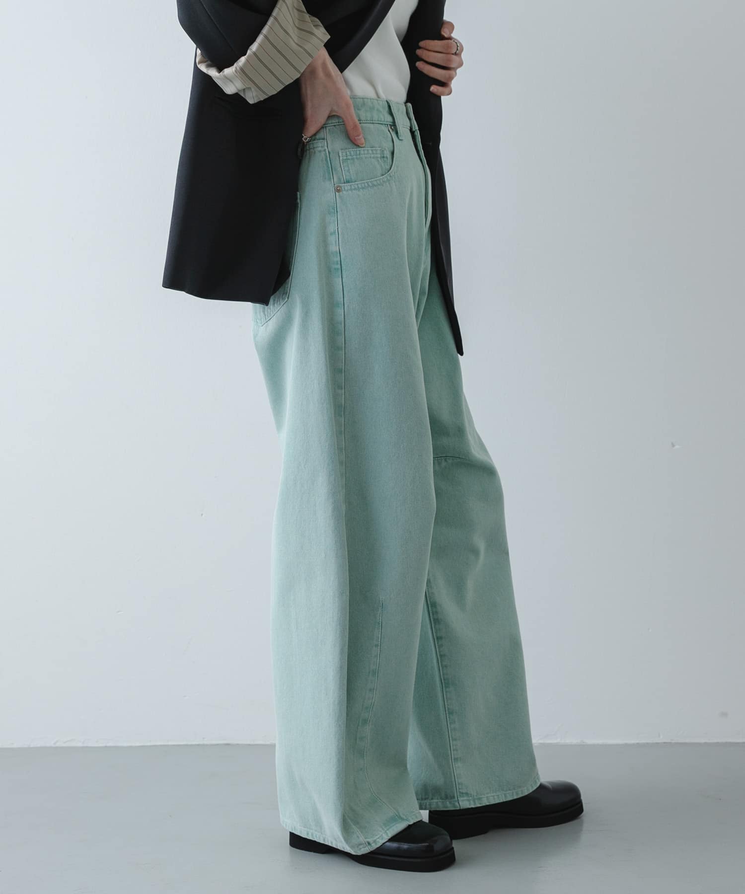 身長：169cm サイズ：L