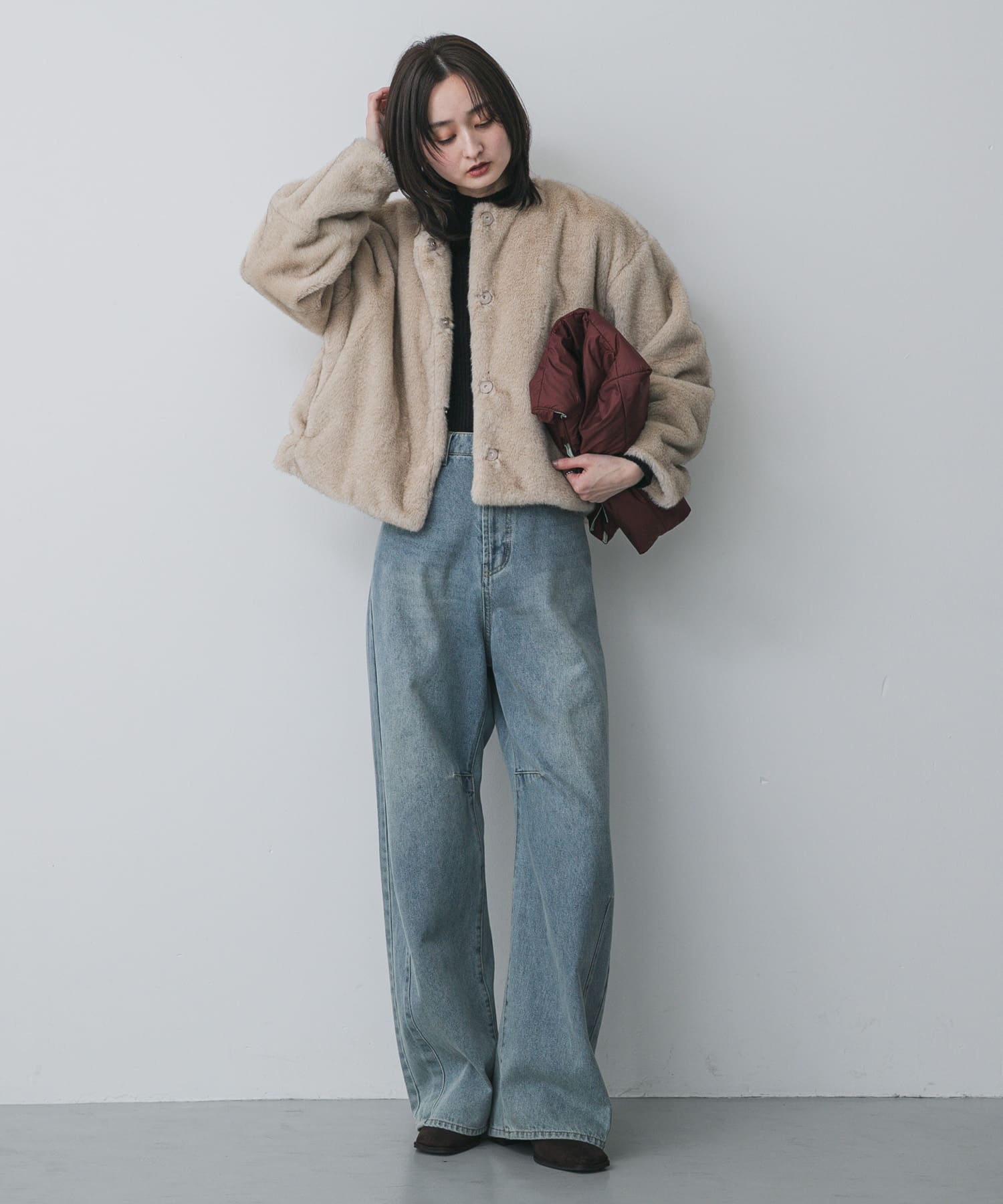 身長 : 169cm サイズ : L