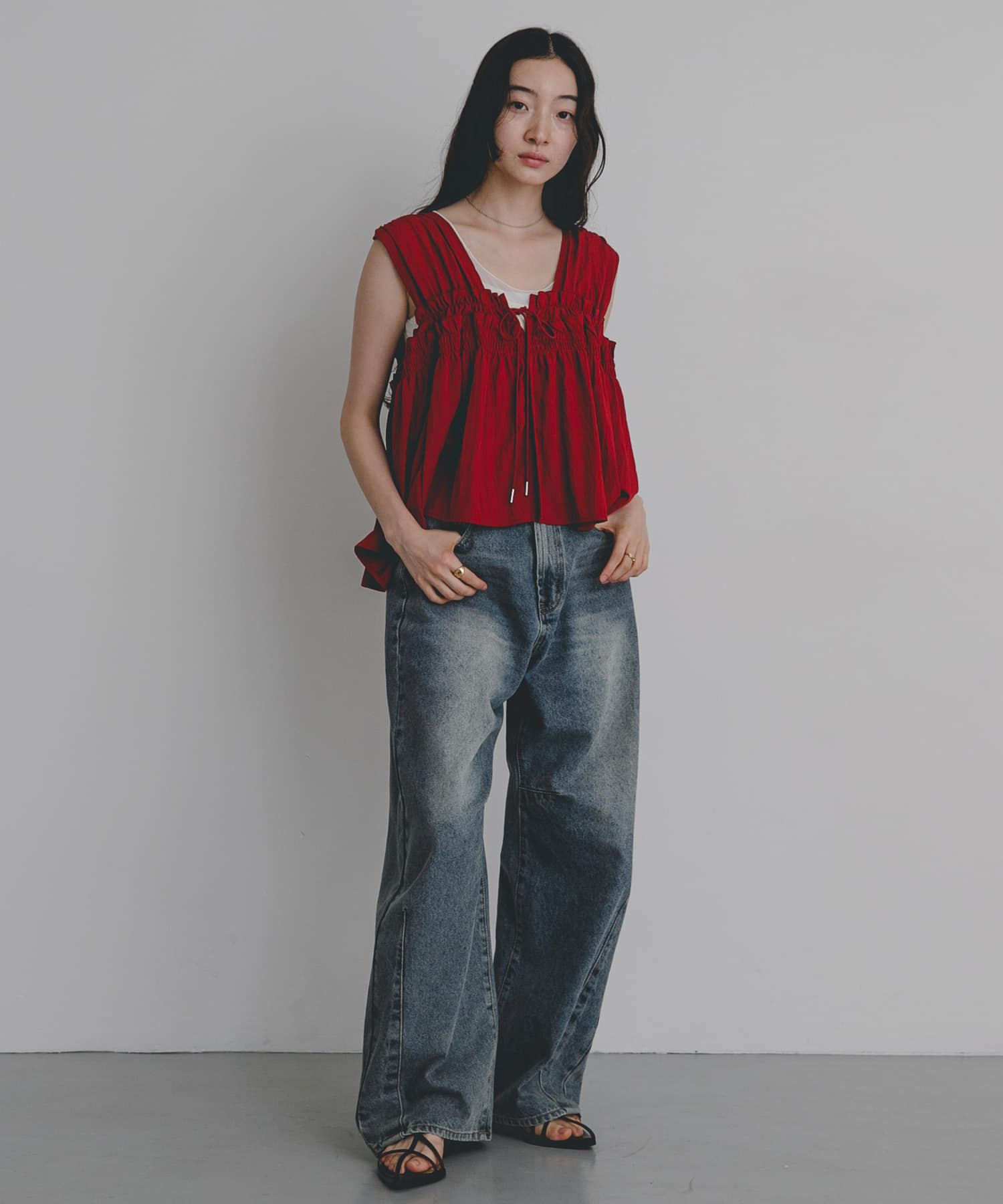 身長：164cm サイズ：M