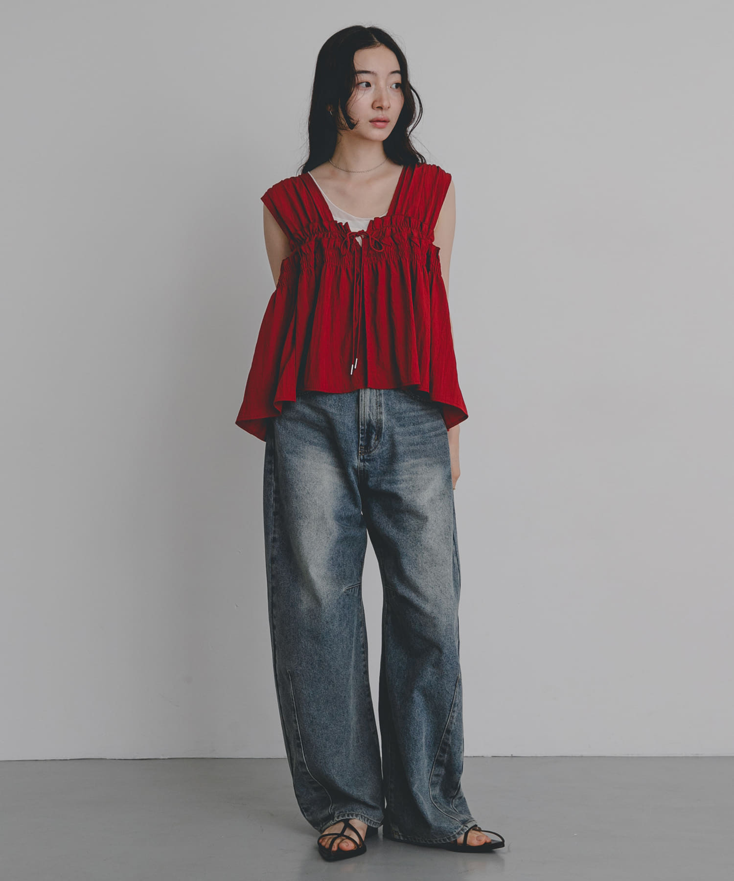 身長：164cm サイズ：M