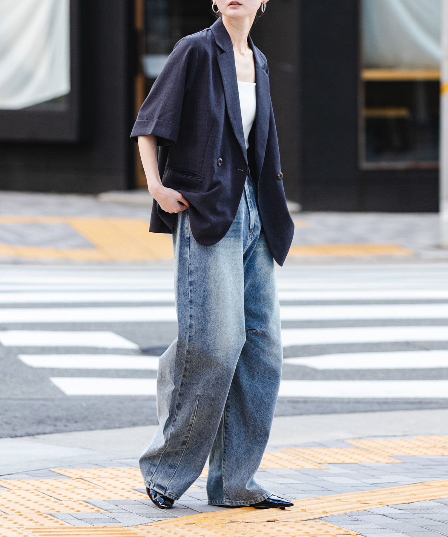 身長：169cm サイズ：L