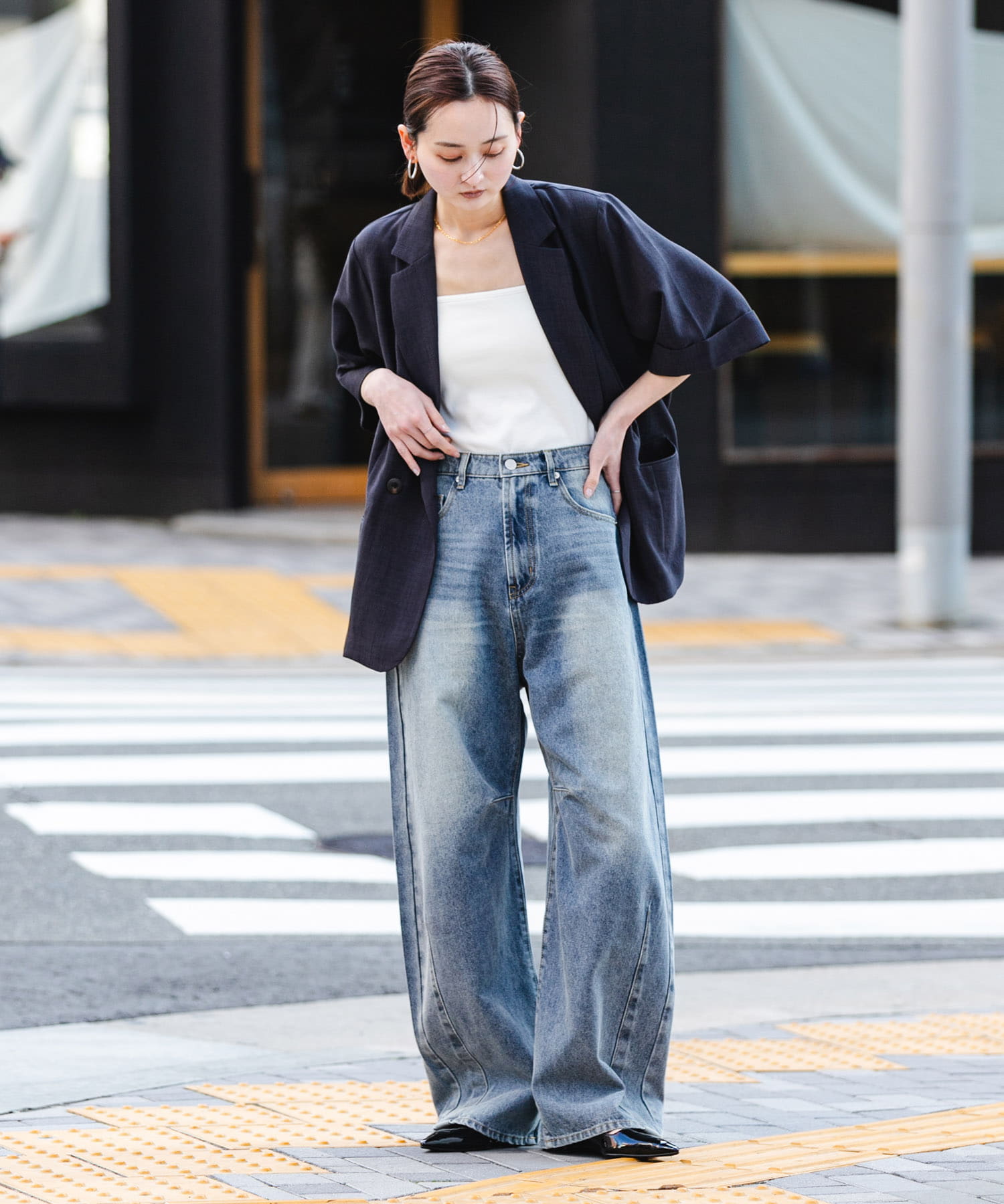 身長 : 169cm サイズ : L