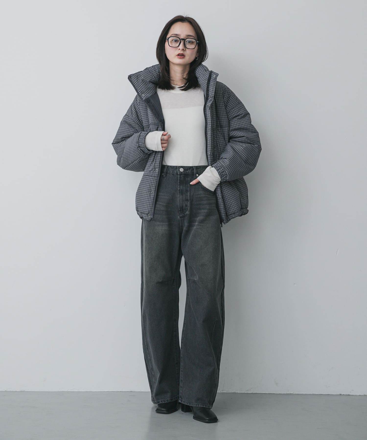 身長：169cm サイズ：L