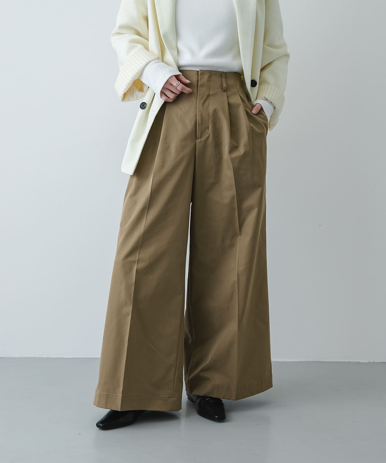 『XS/Lサイズ/WEB限定』バギーチノパンツ