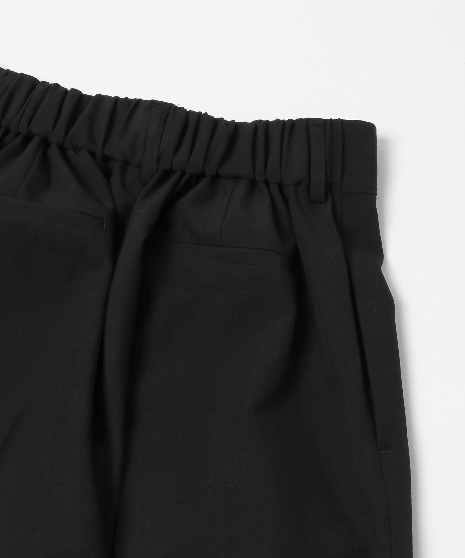 『XS,TALLサイズ/WEB限定』『イージーケア』ワイドイージーパンツ BLACK XS