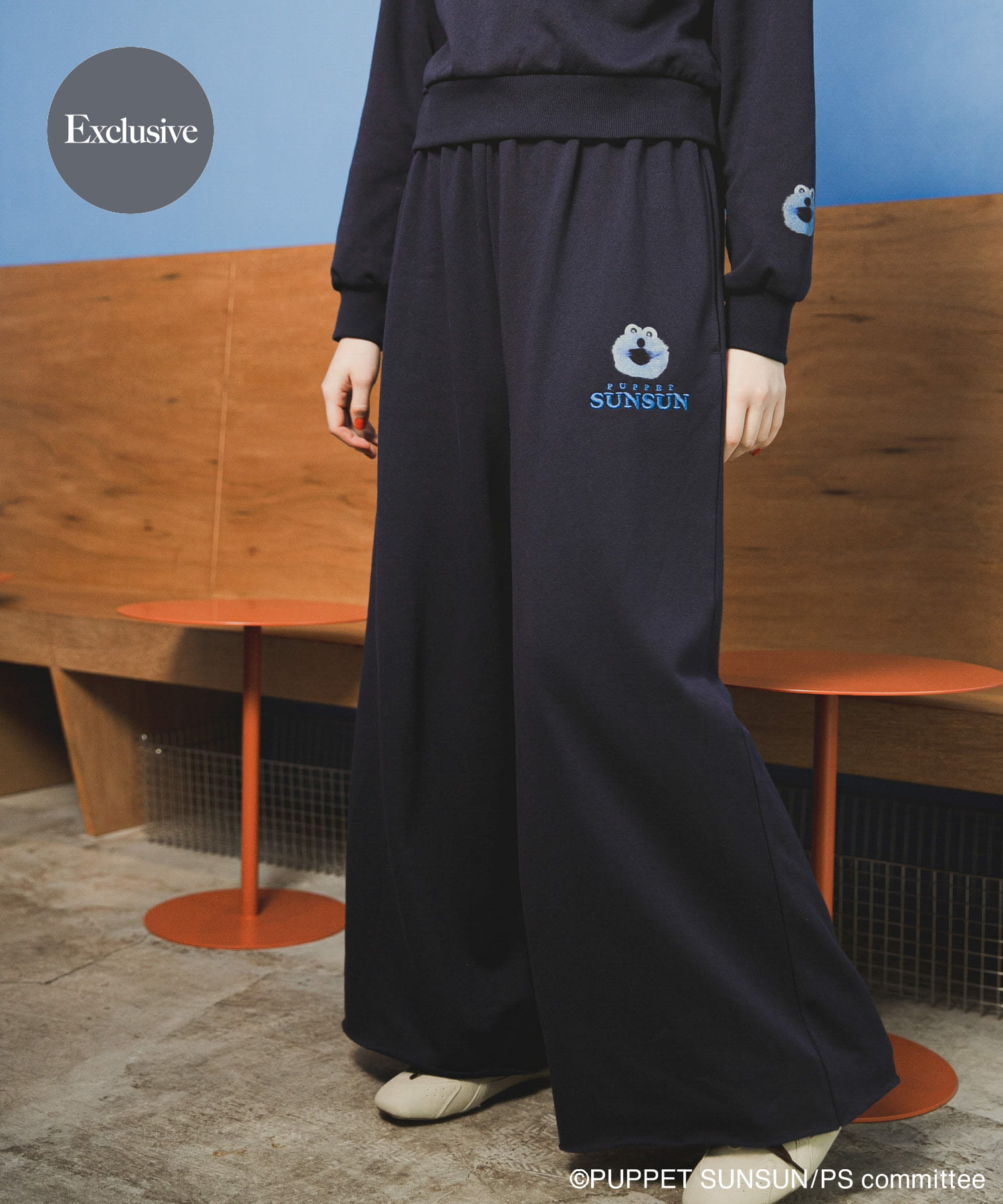 『ユニセックス』『別注』SUNSUN×SENSE OF PLACE　スウェットパンツ