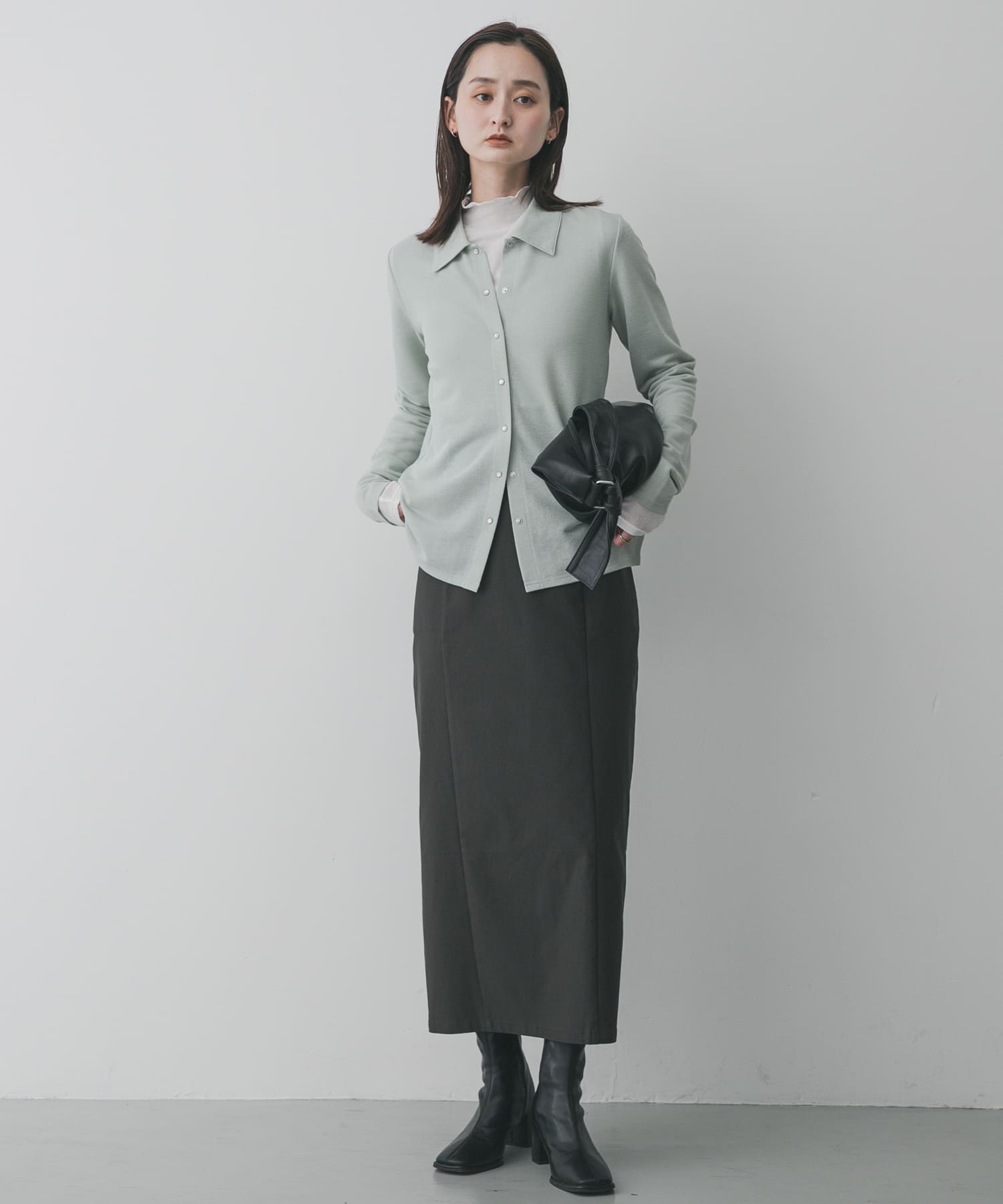 身長：169cm サイズ：L