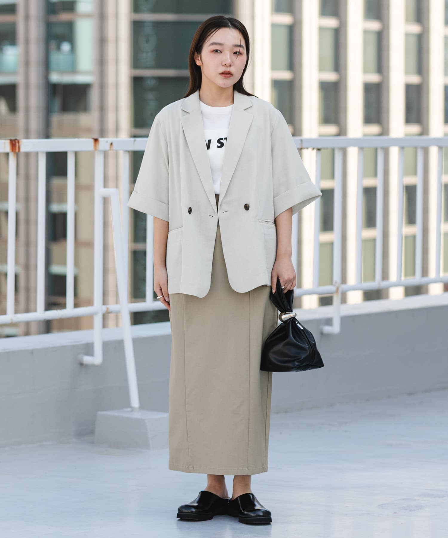身長：158cm サイズ：M