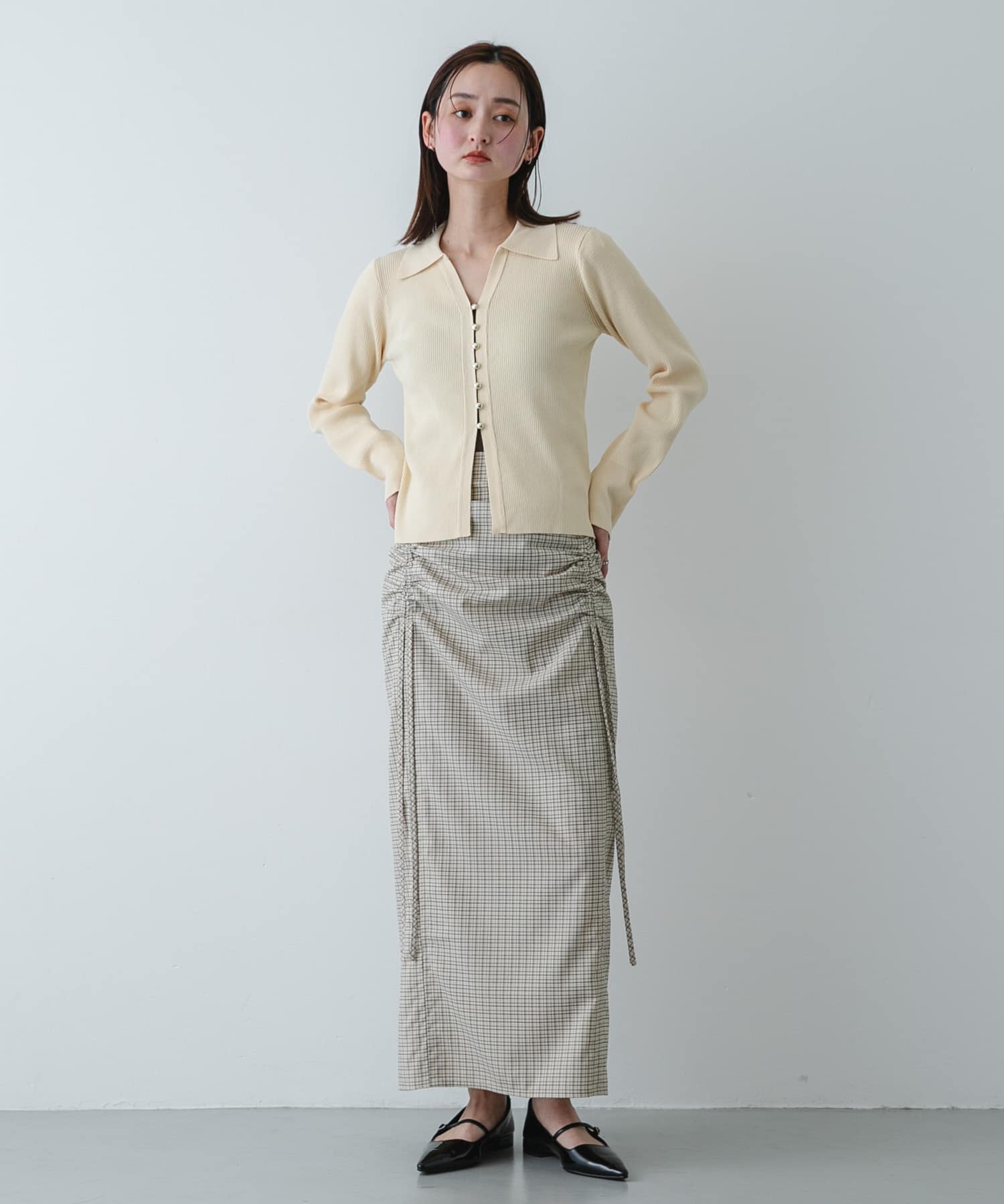 身長：169cm サイズ：M