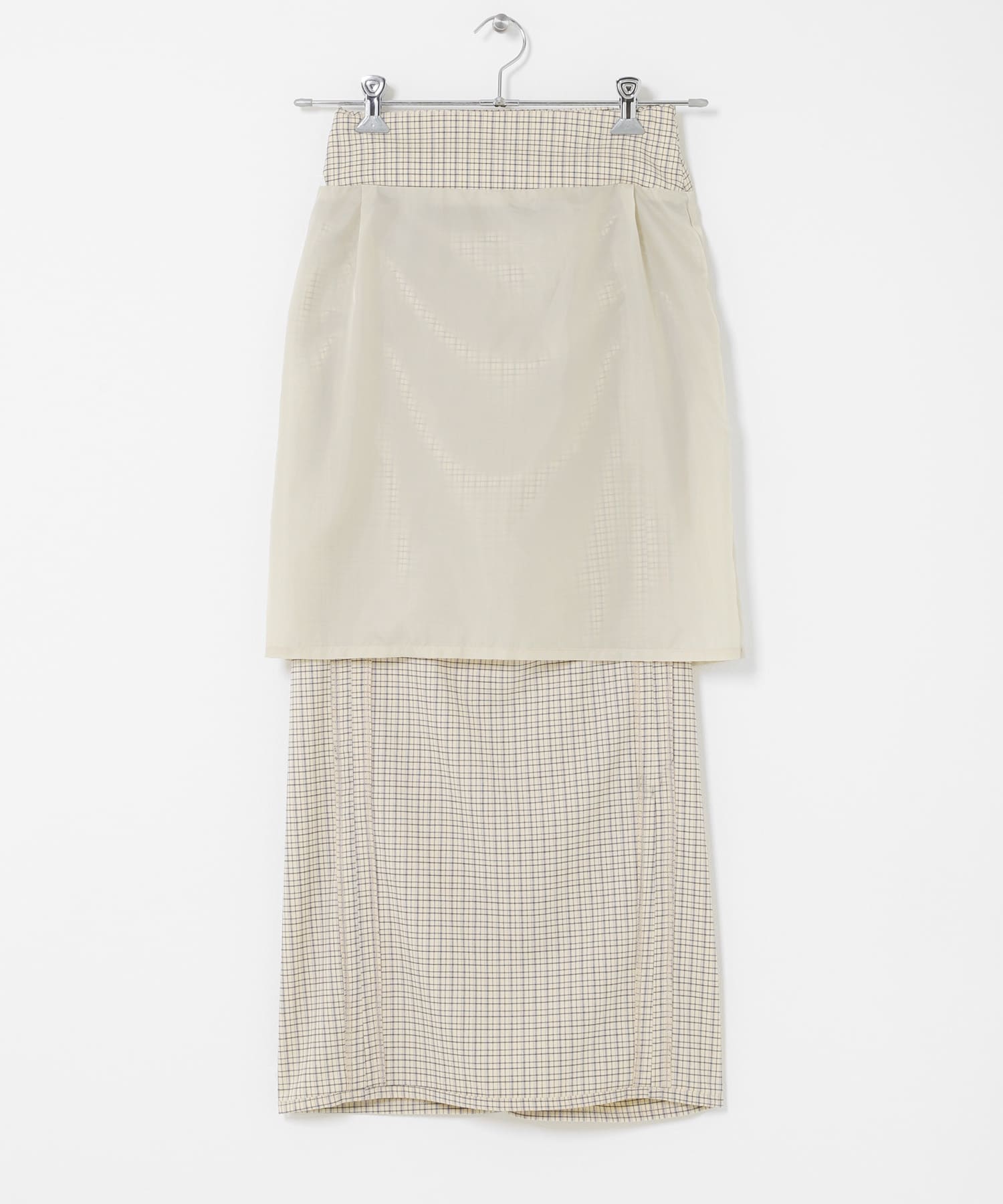 シャーリングスカート IVO×BLK S