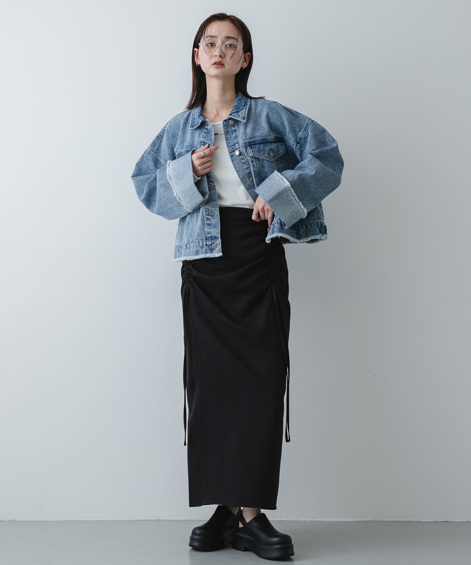 身長：169cm サイズ：M