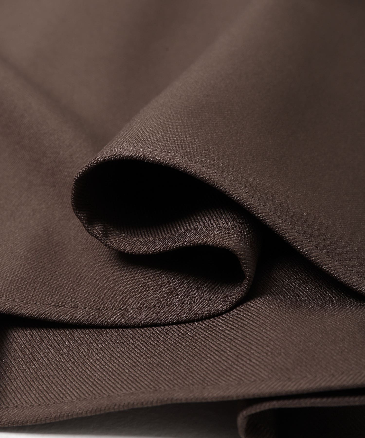 『撥水/防花粉』SKINProofフロントプリーツスカート BROWN S