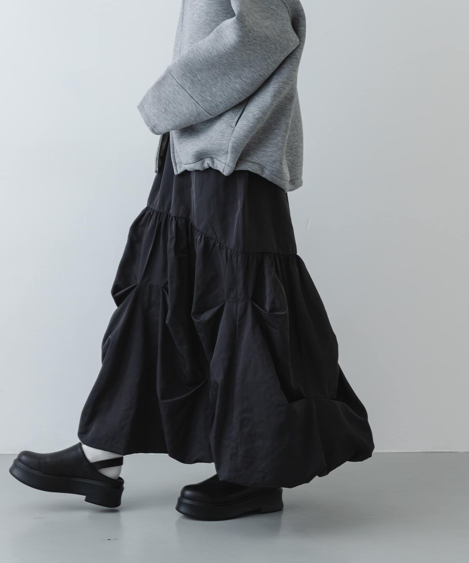 タックバルーンスカート