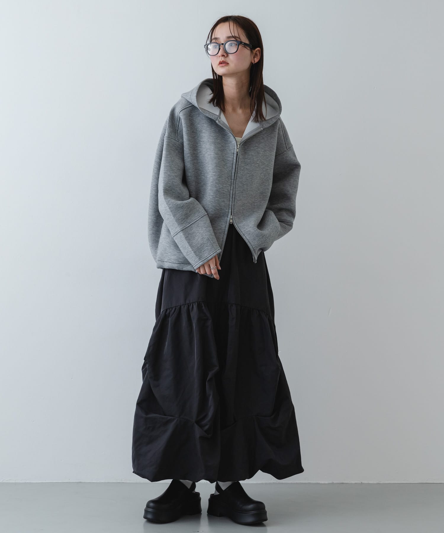 身長：169cm サイズ：one