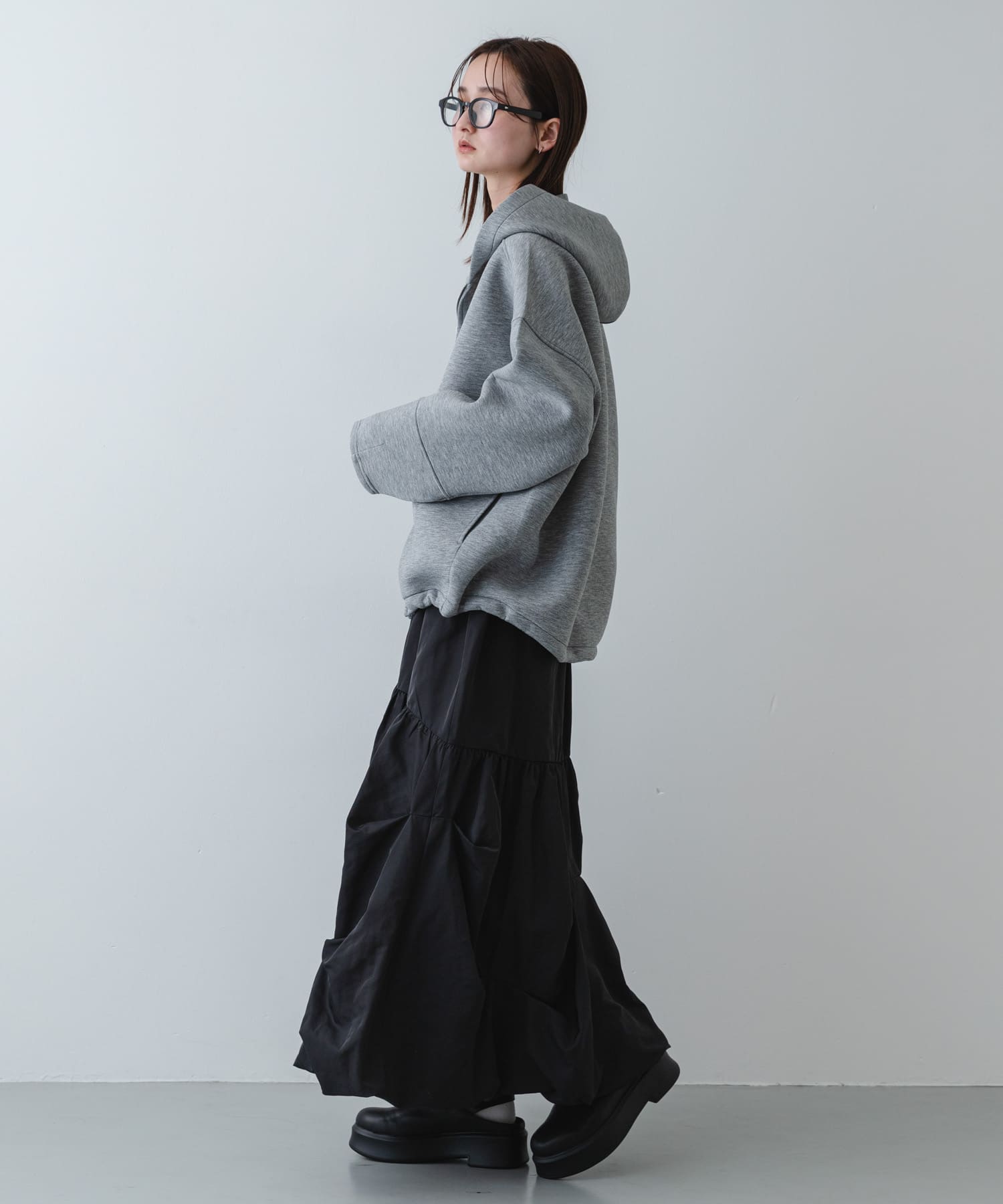 身長：169cm サイズ：one