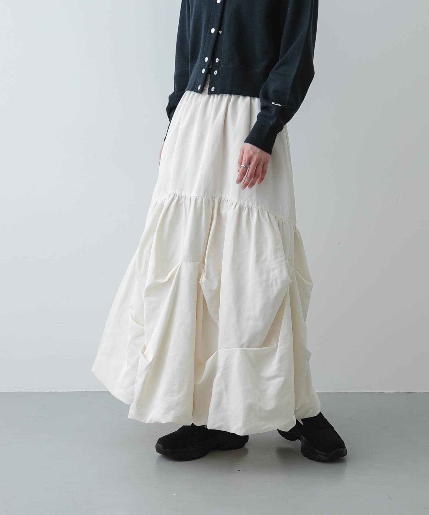 身長：169cm サイズ：one