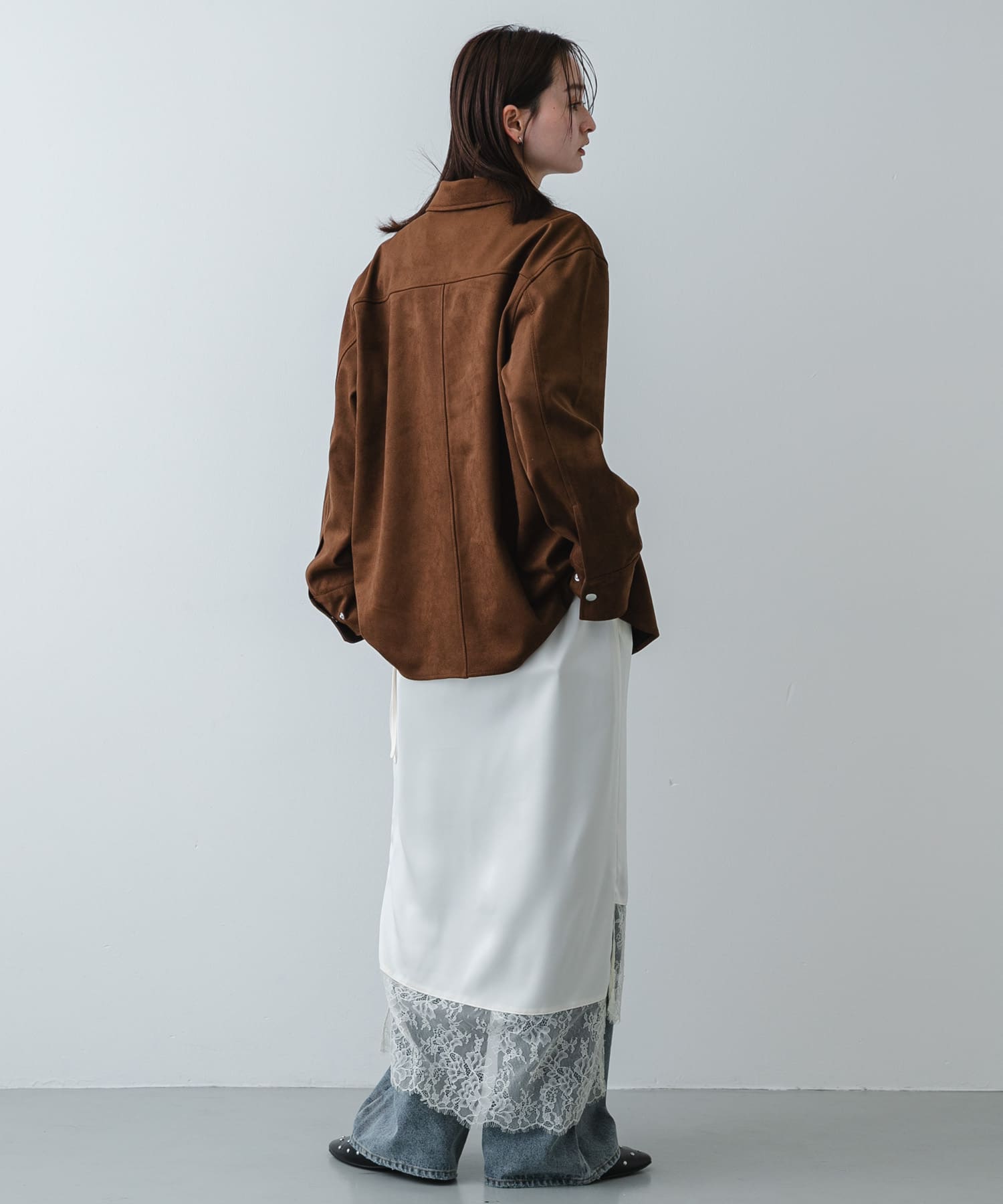 身長：169cm サイズ：one