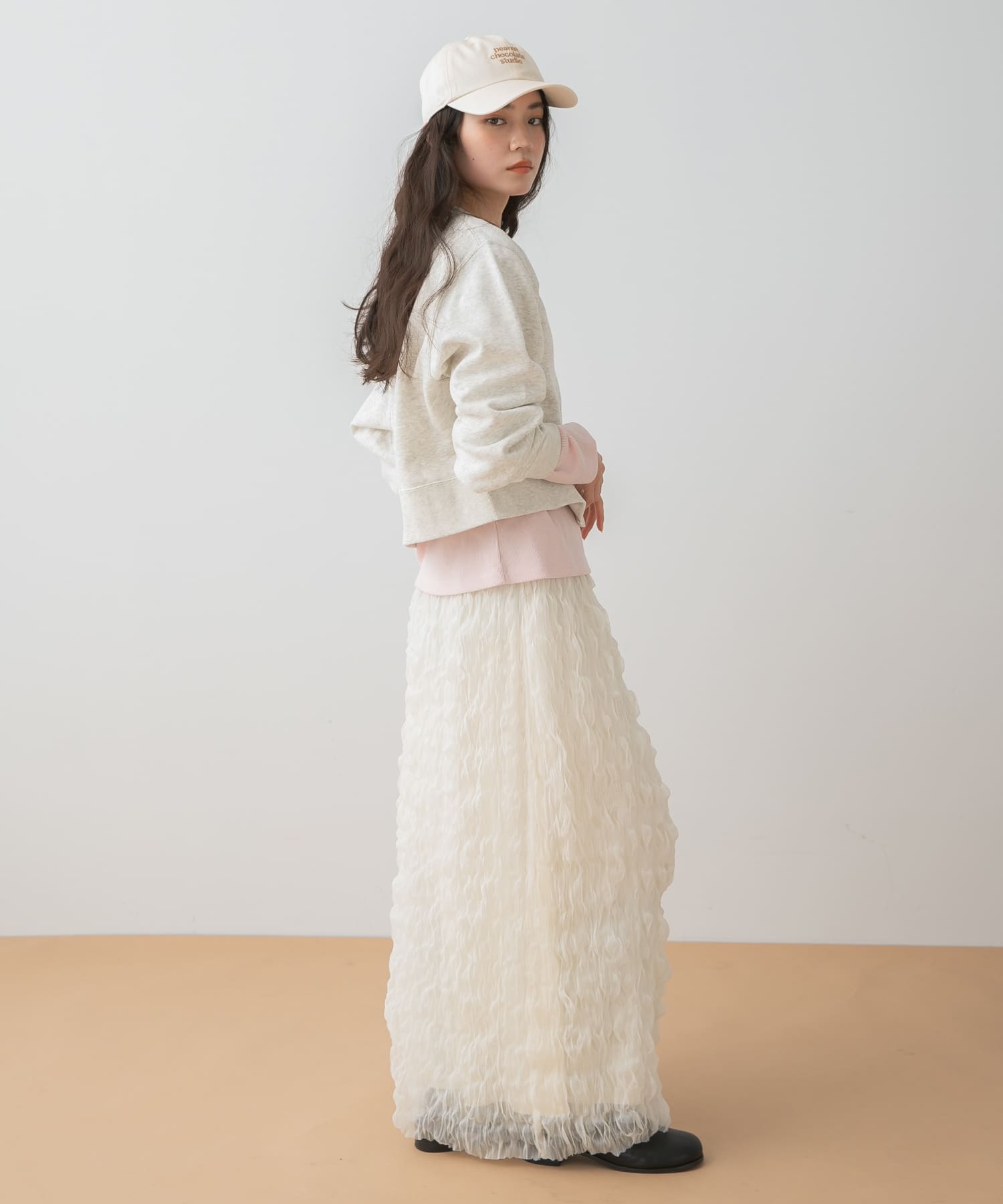 身長：160cm サイズ：one