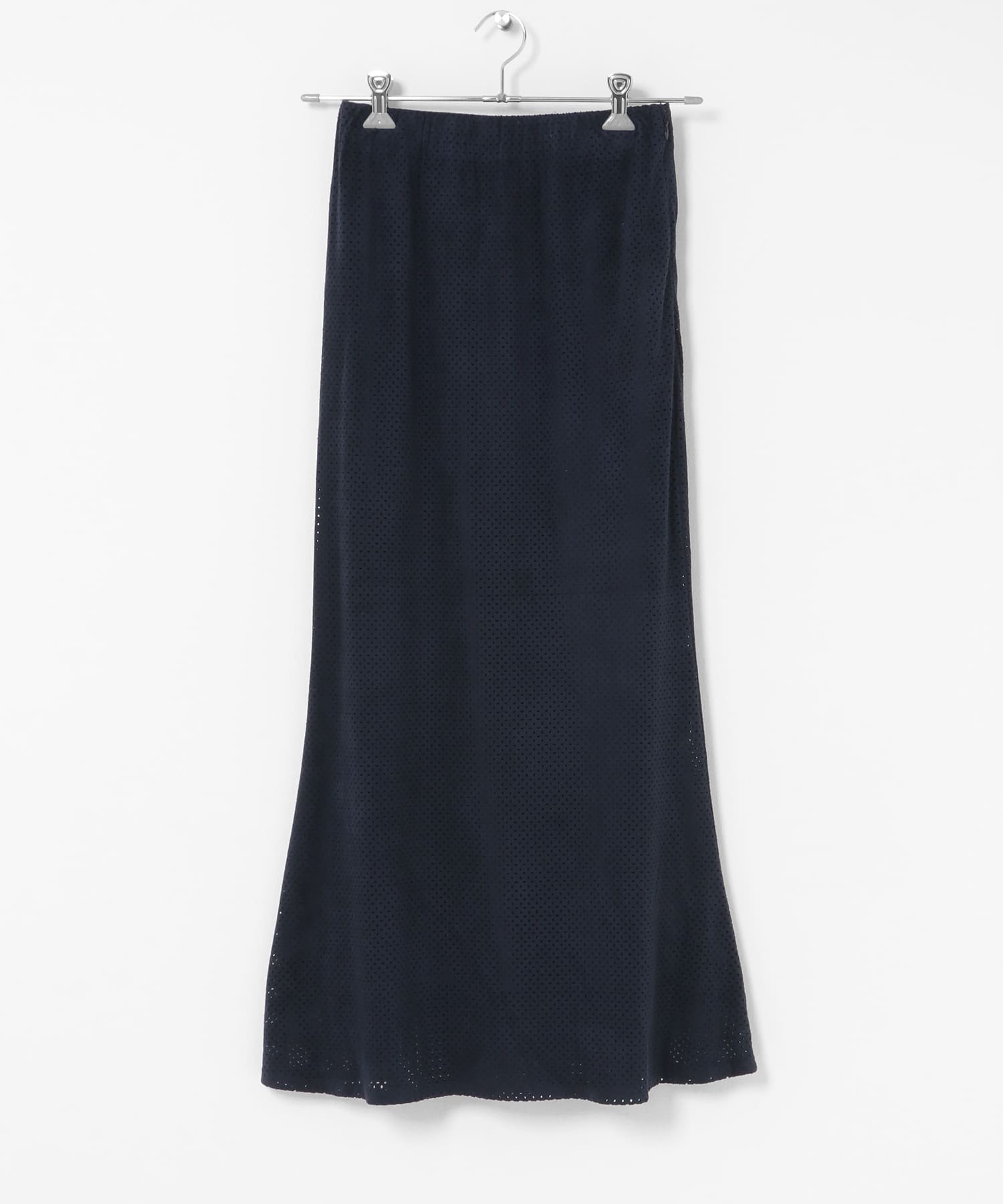 FSパンチングナロースカート NAVY S