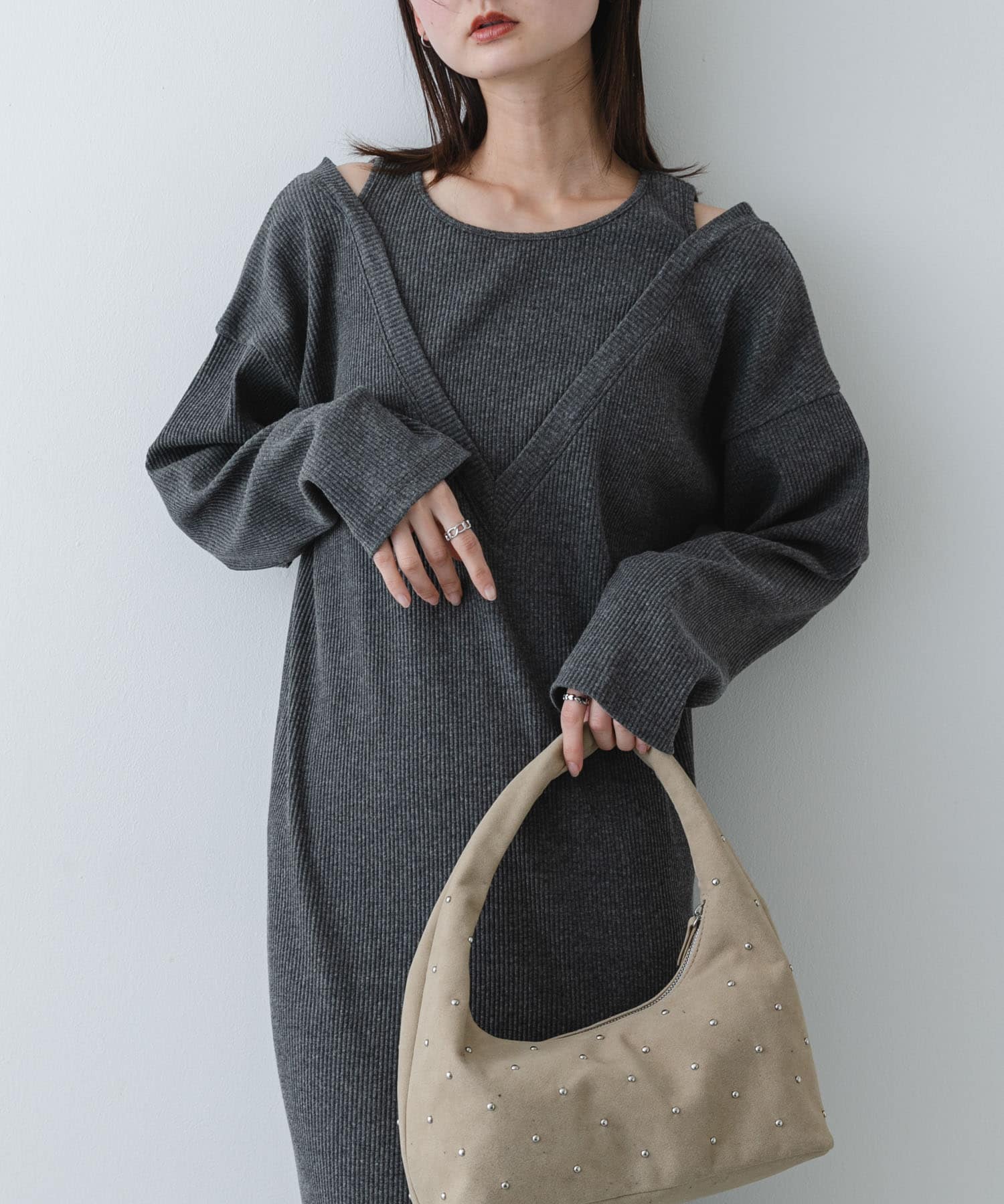 身長：169cm サイズ：one