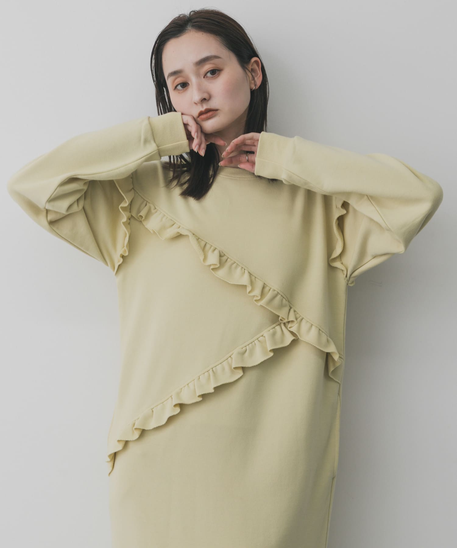 身長：169cm サイズ：one