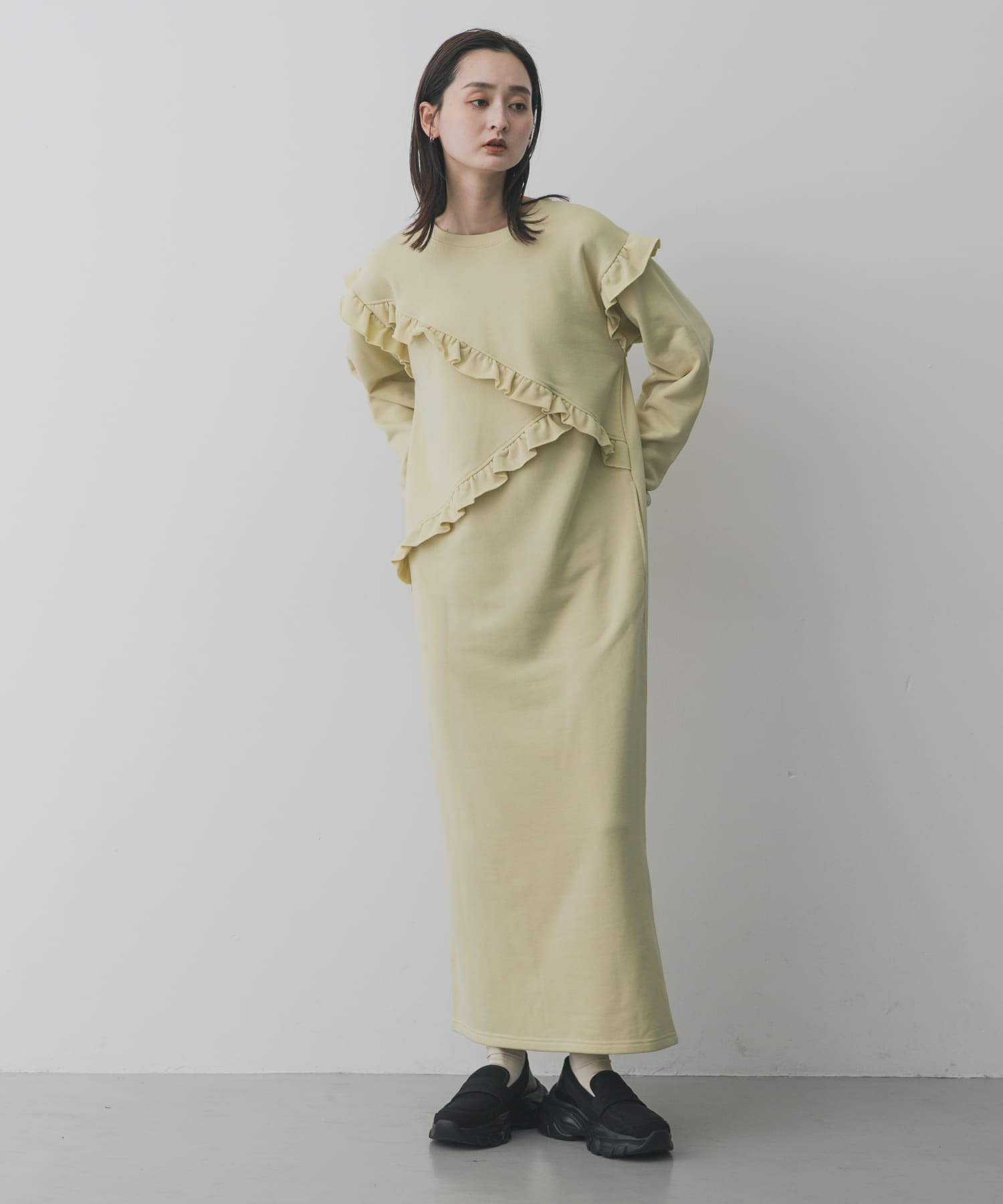 身長：169cm サイズ：one