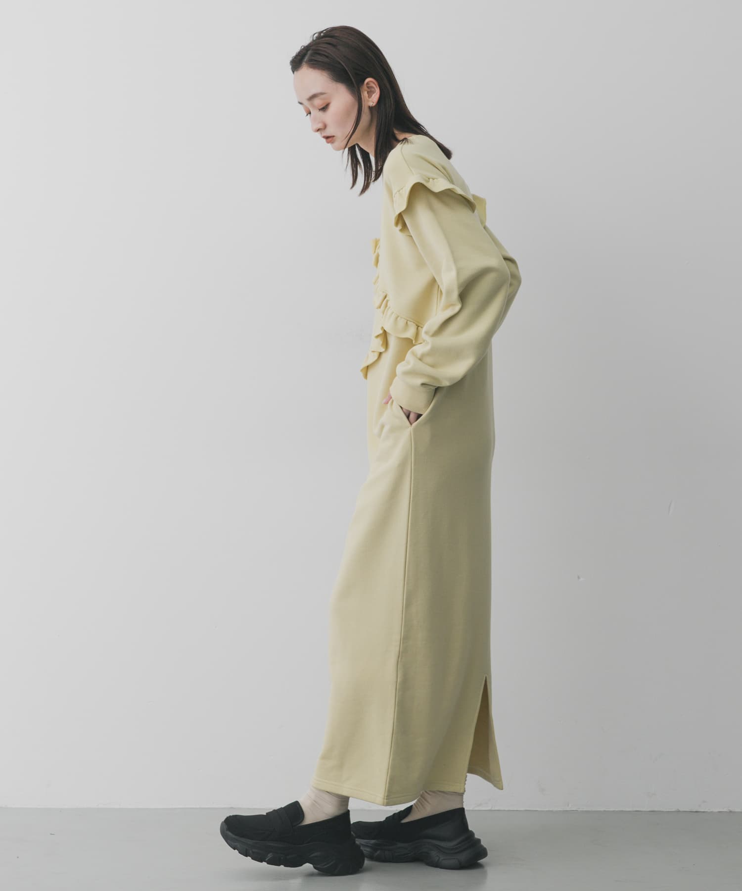 身長：169cm サイズ：one