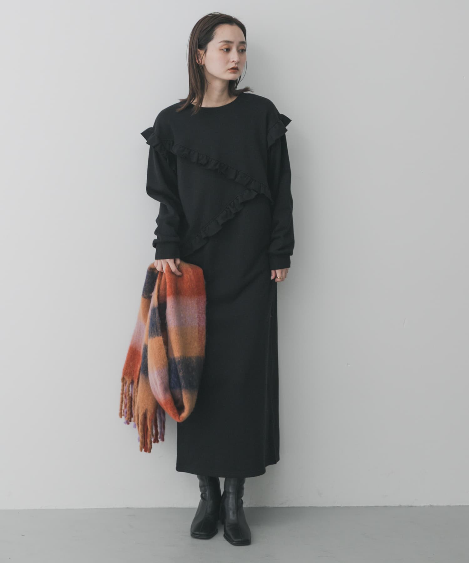 身長：169cm サイズ：one