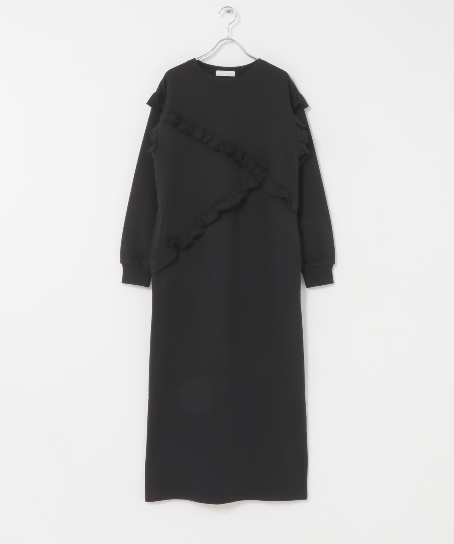 フリルカットワンピース BLACK COMPACT