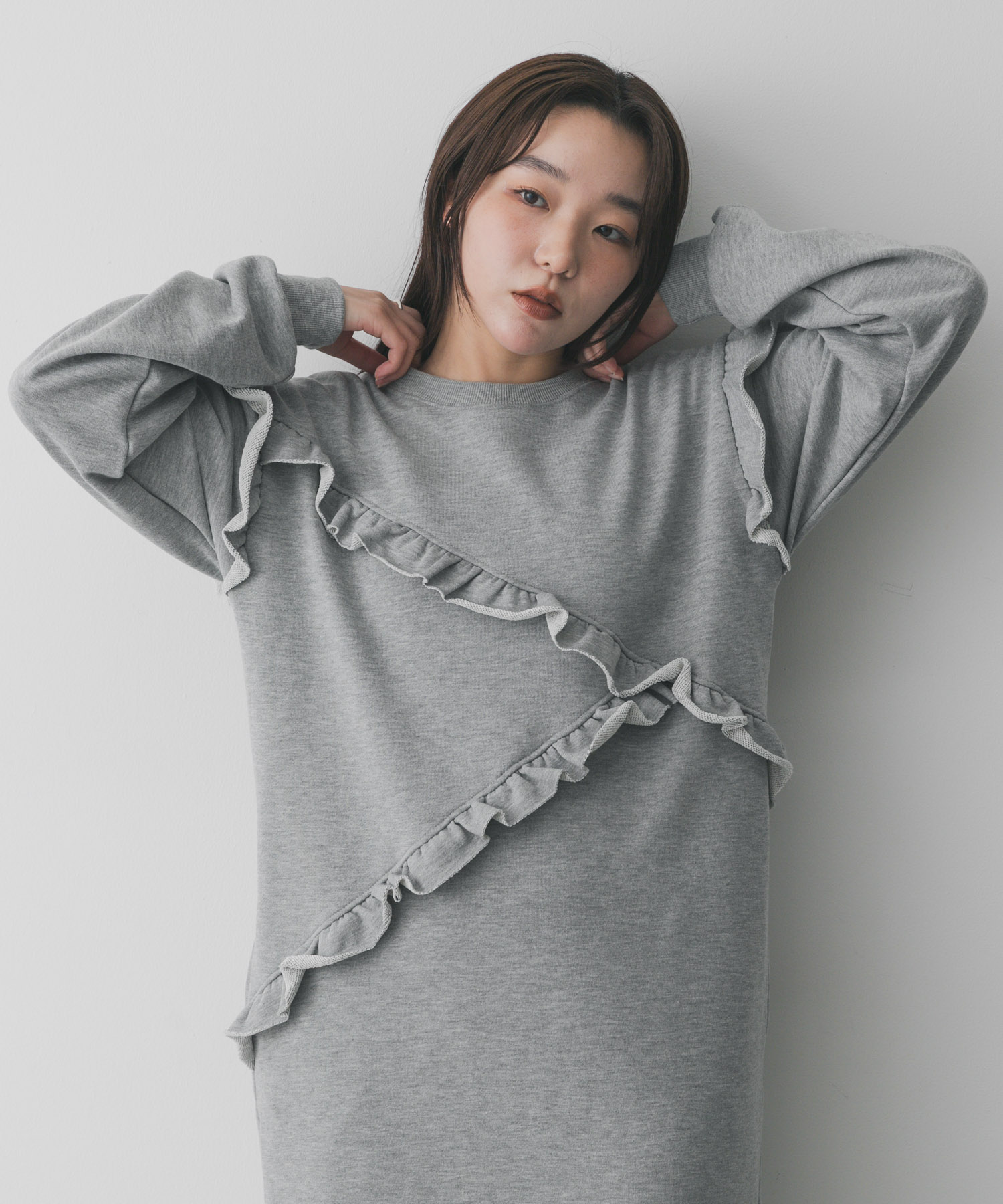 身長：158cm サイズ：one