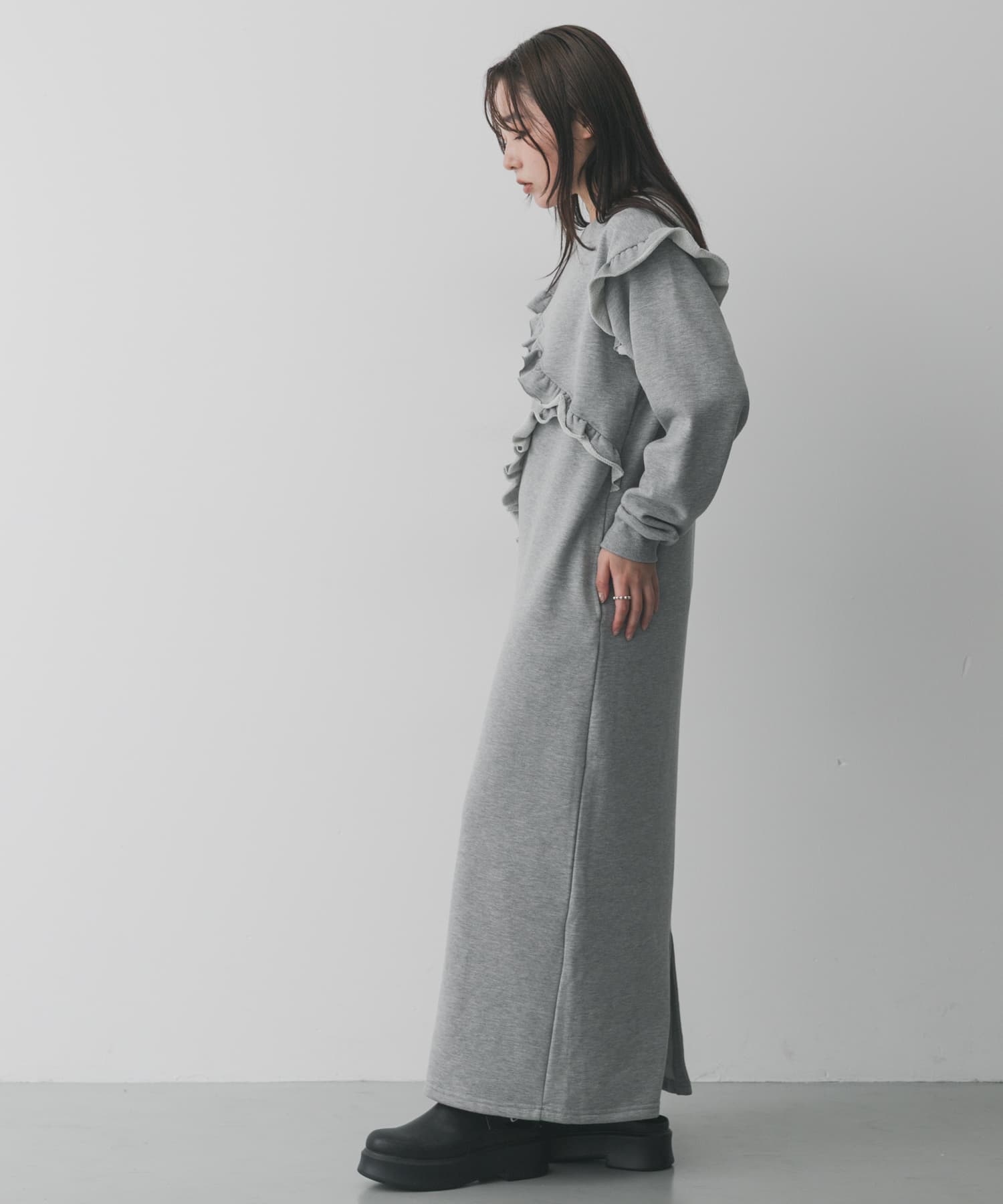 身長：158cm サイズ：one