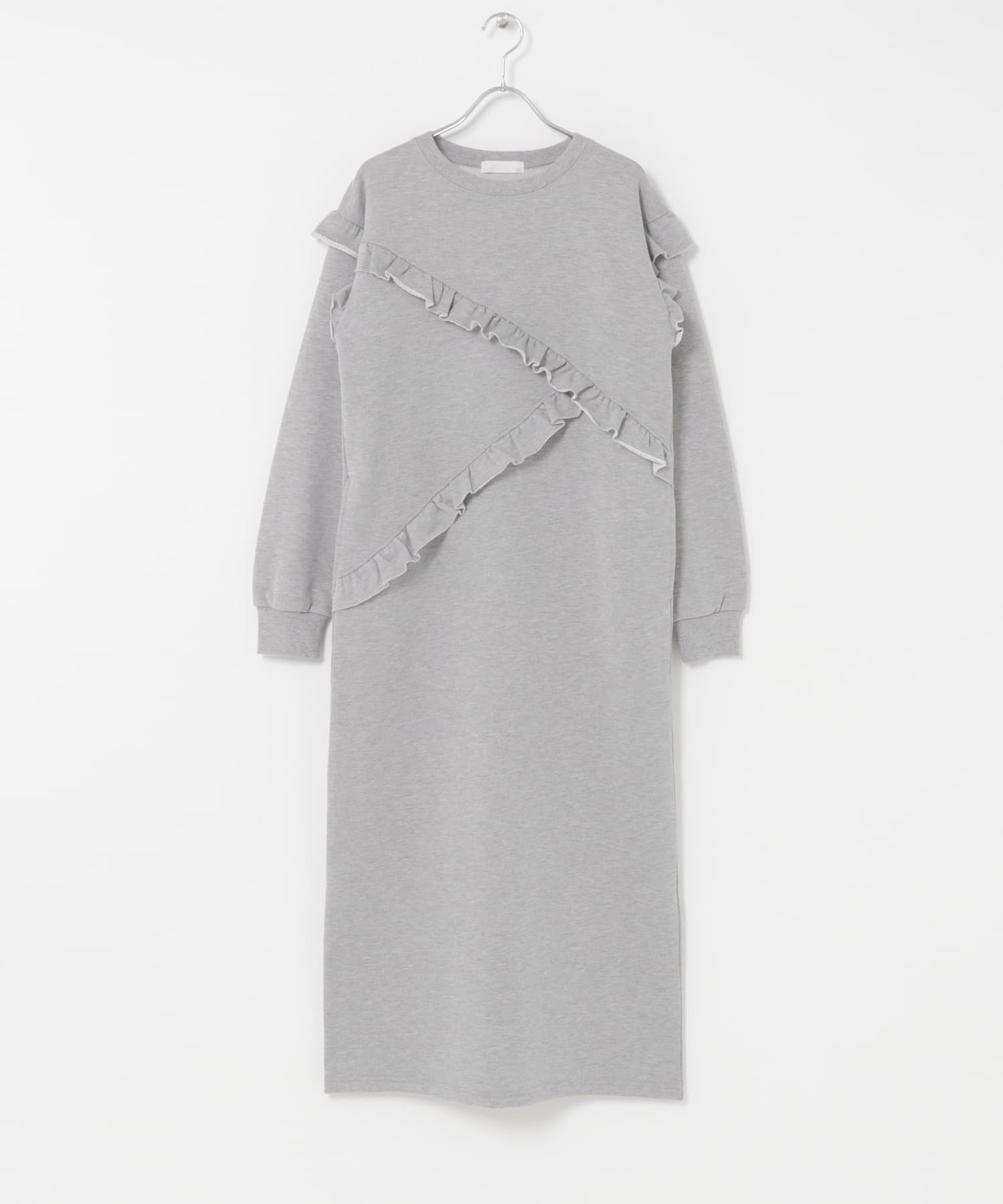 フリルカットワンピース GRAY COMPACT