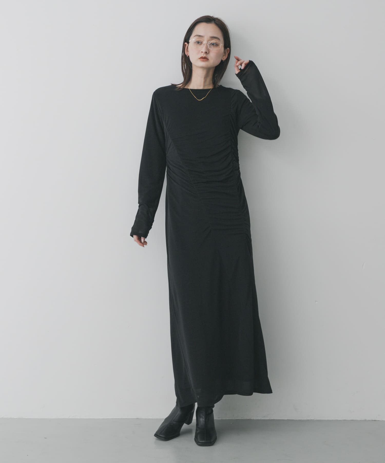 身長：169cm サイズ：one