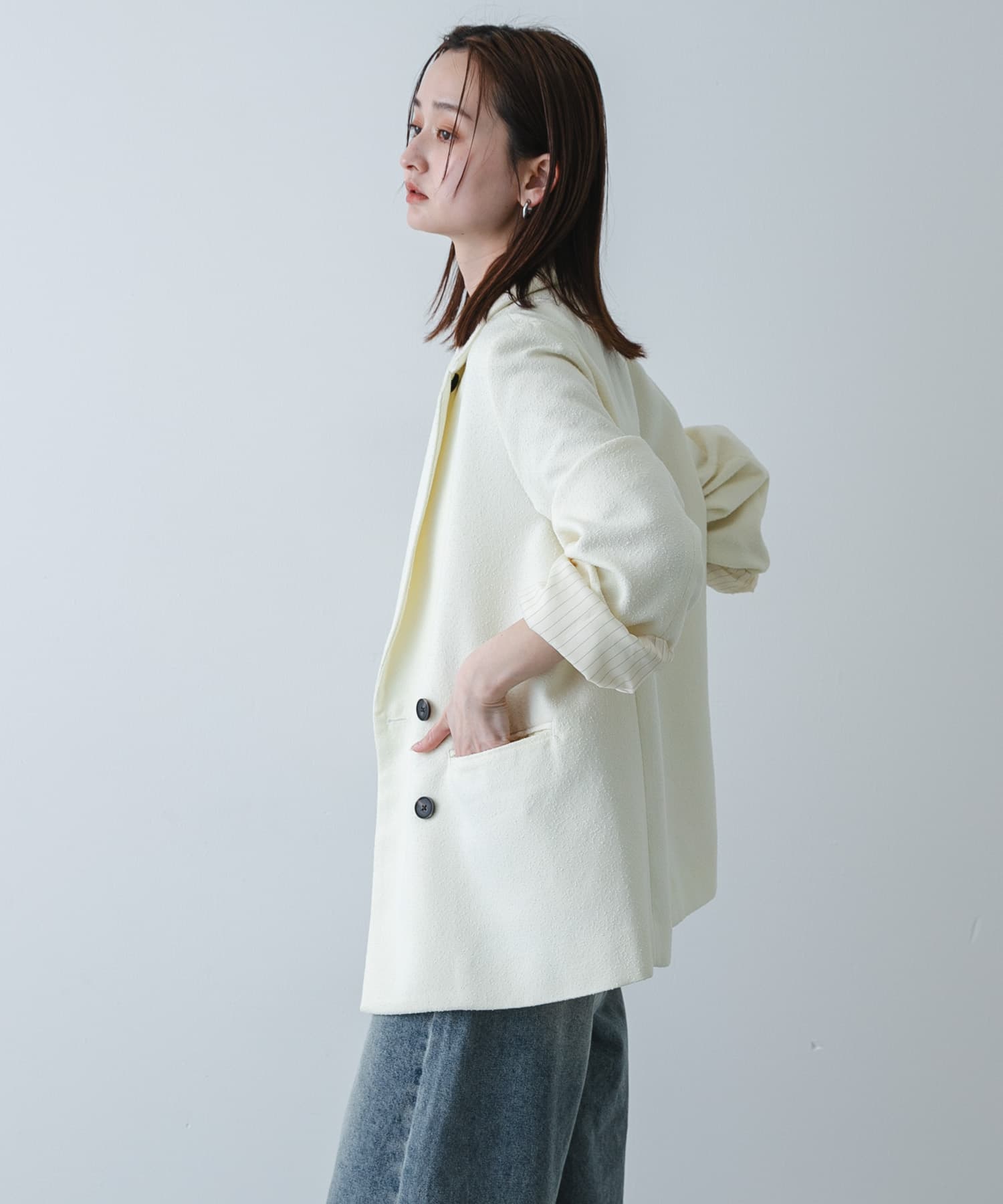 身長：169cm サイズ：one