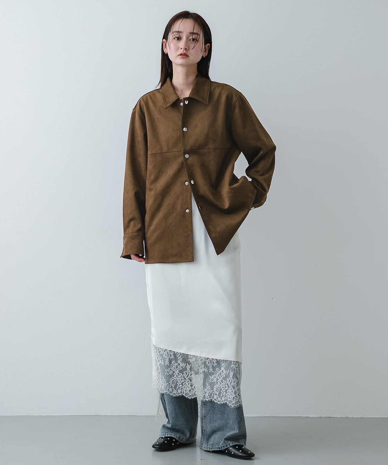 身長：169cm サイズ：one