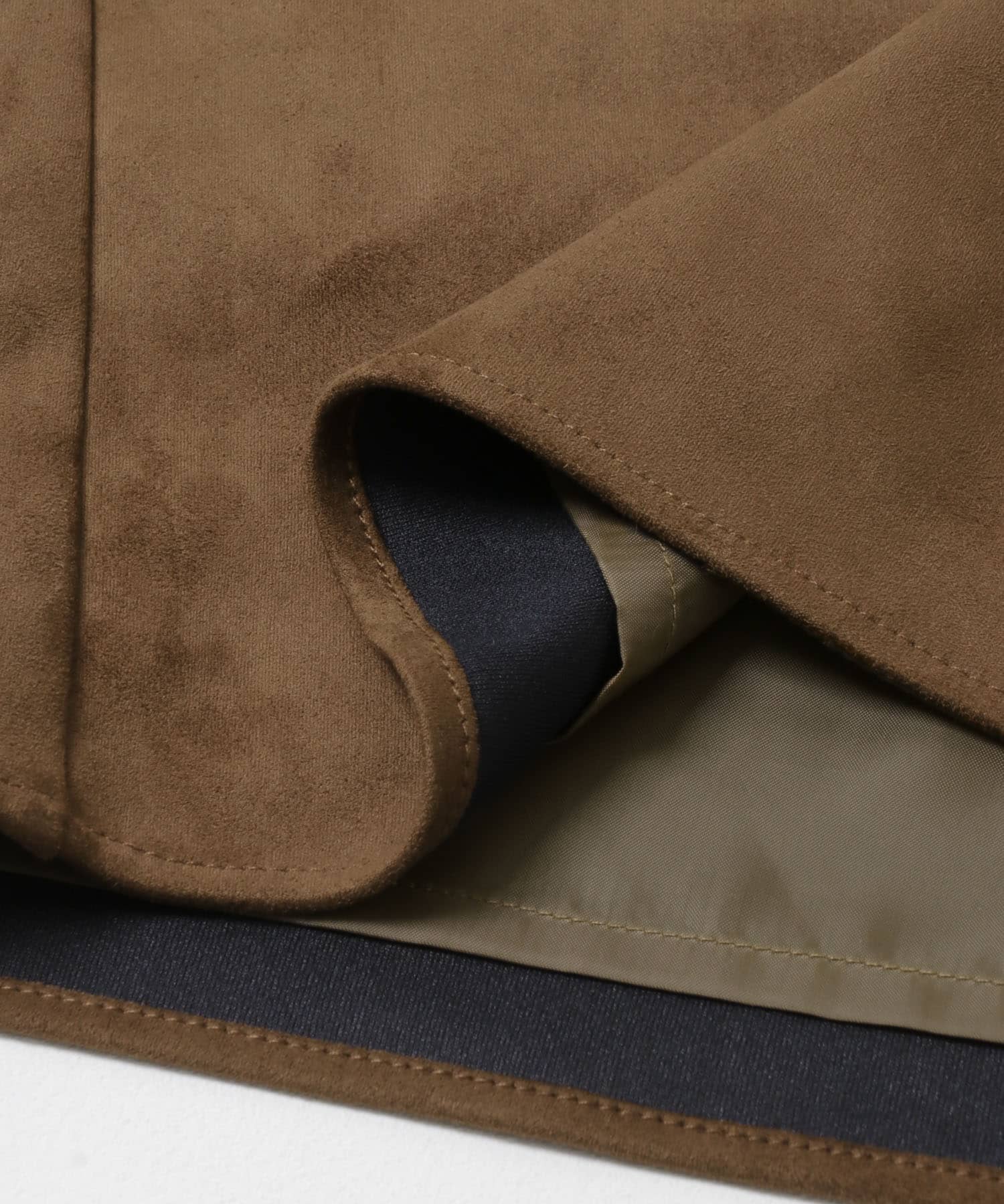 FSステンカラージャケット BROWN One